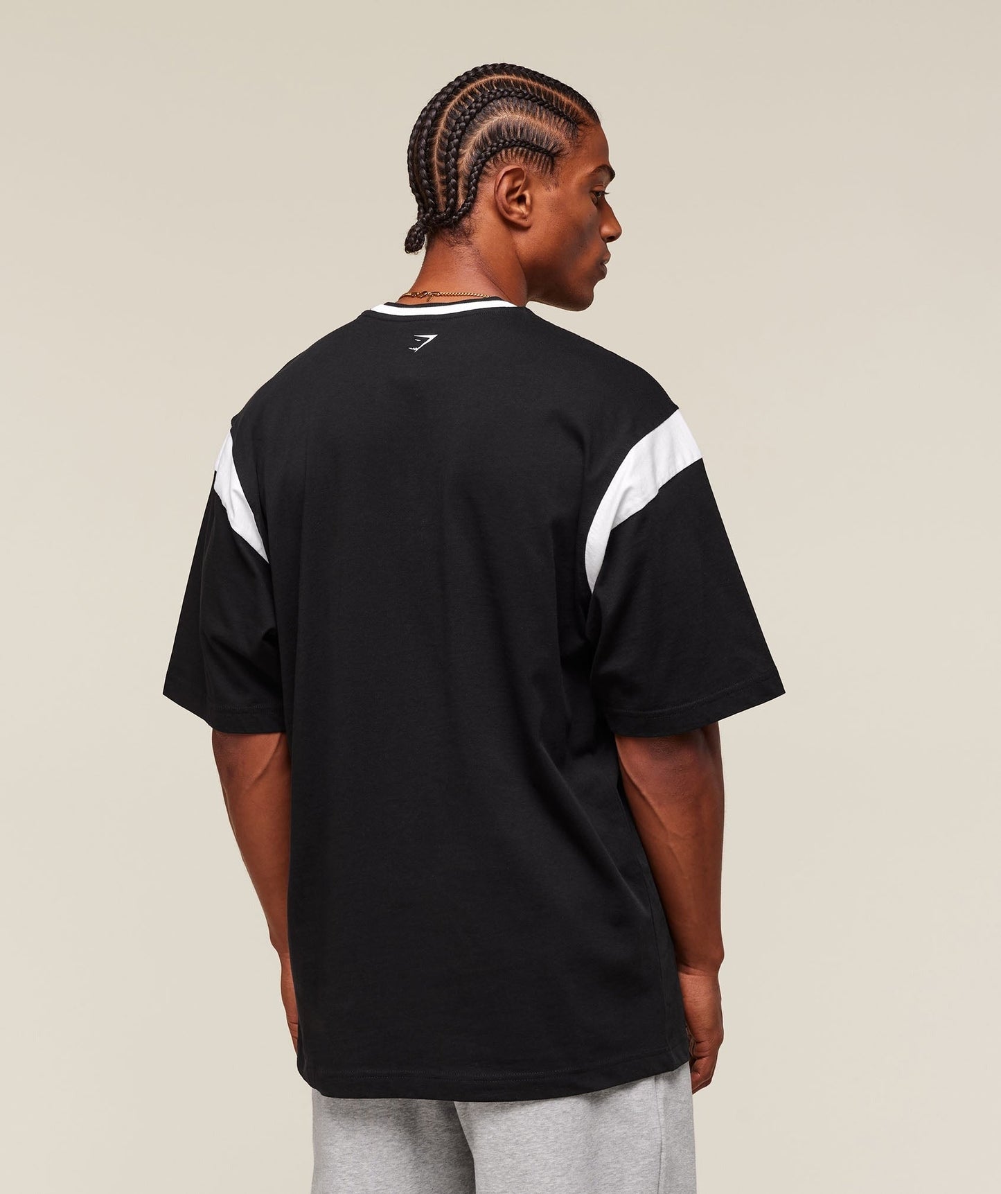 Gymshark GSLC Oversized T-Shirt - Black/White