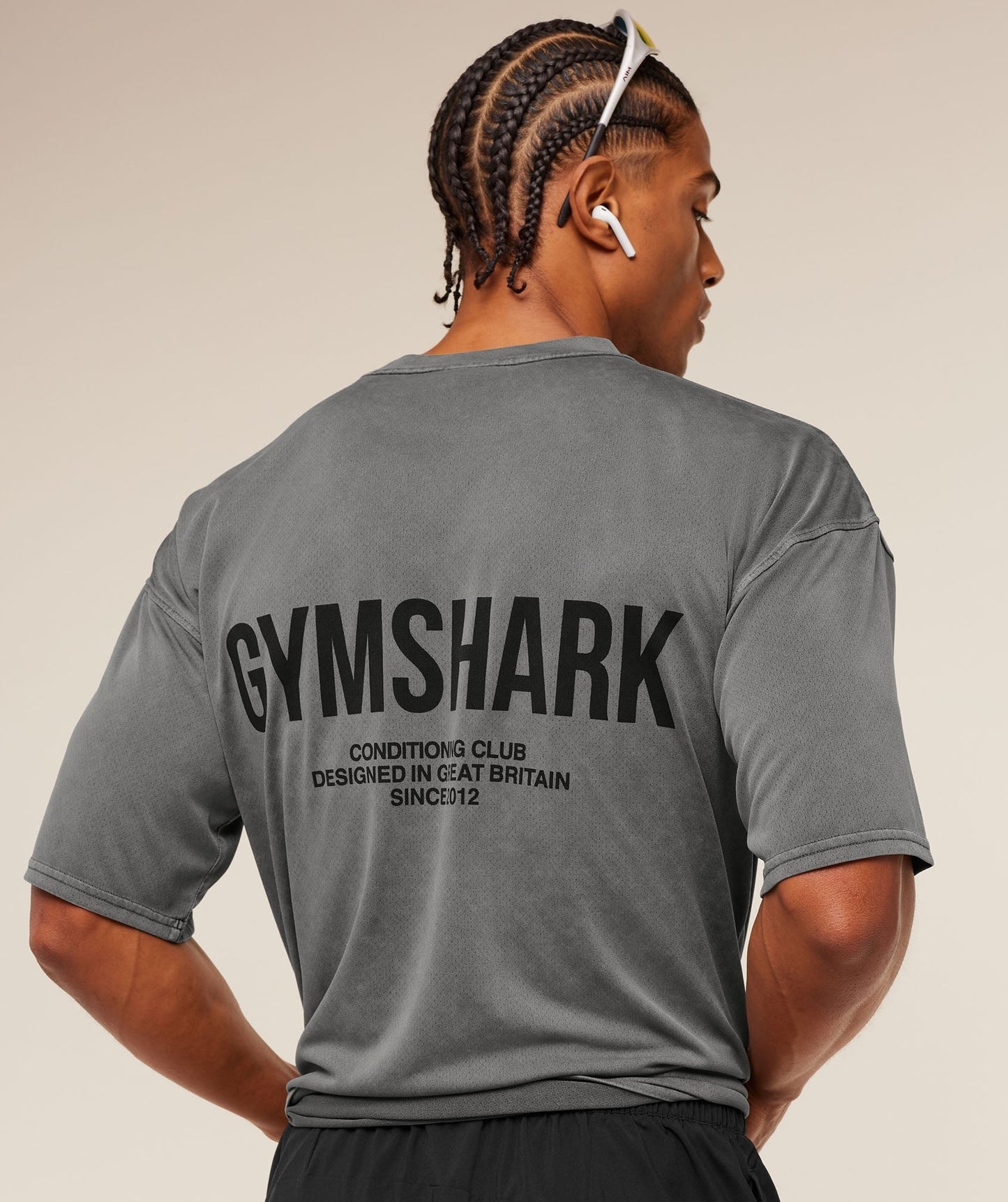 Gymshark Conditioning Club Washed T-Shirt - Black/Wash