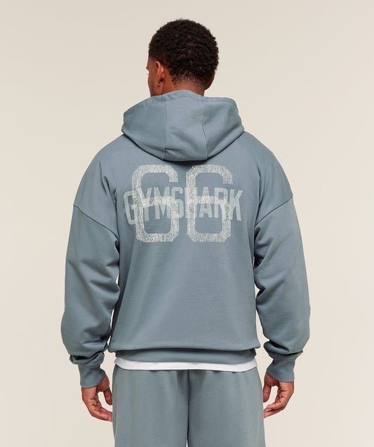 Gymshark GS66 Hoodie - Iron Blue