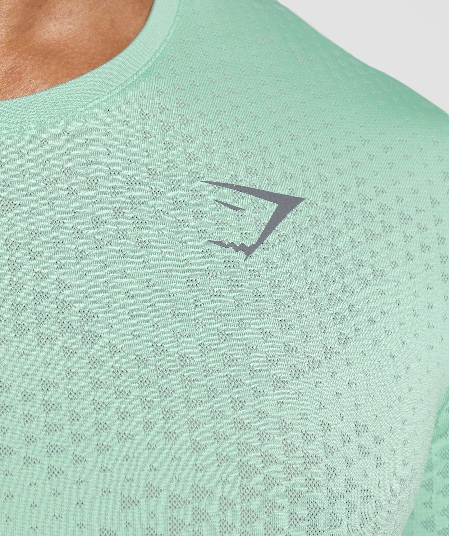 Gymshark Sport Seamless T-Shirt - Pastel Green/Willow Green