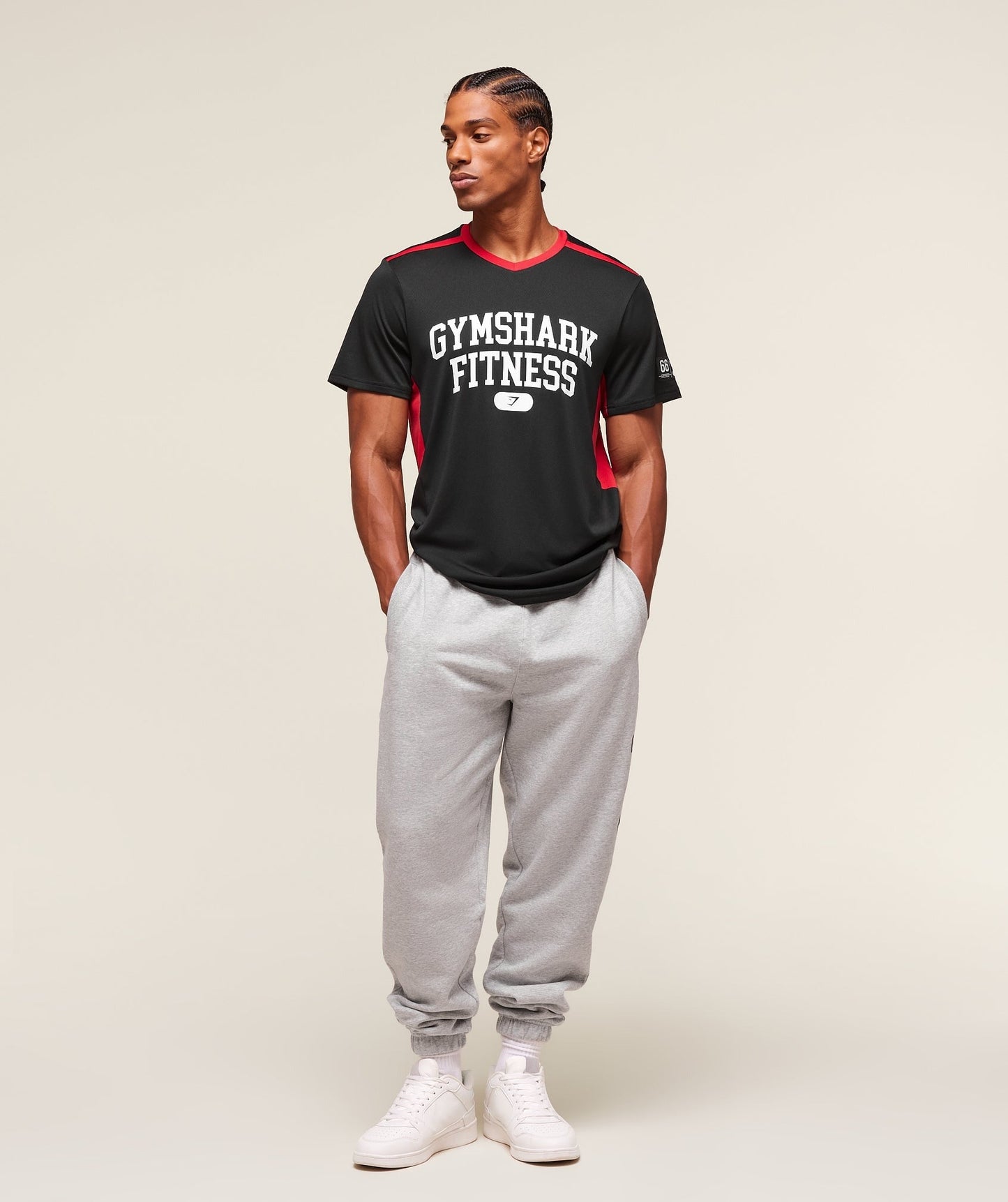 Gymshark Campus Tech T-Shirt - Black