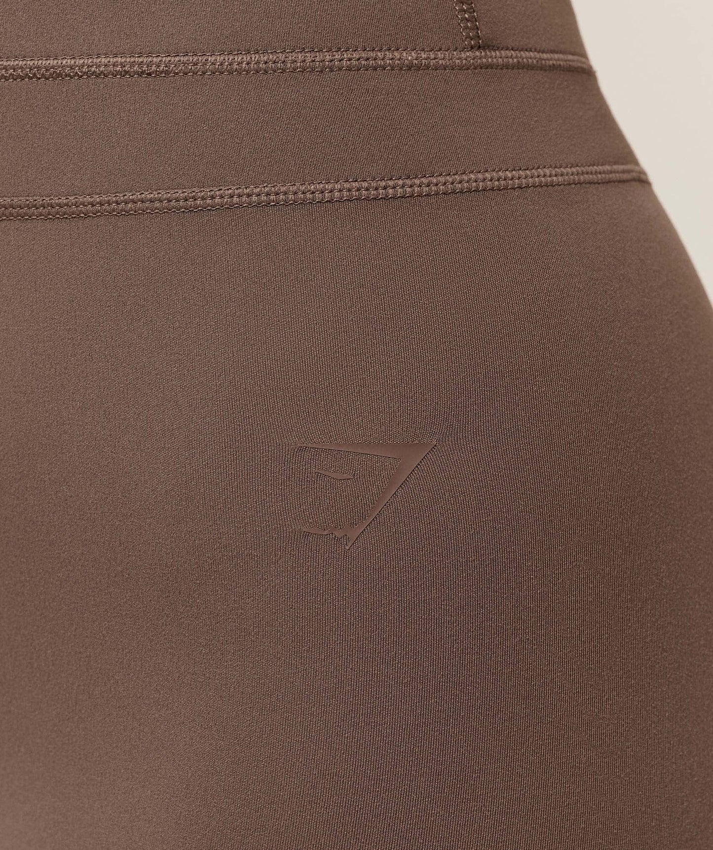 Gymshark Whitney Short Flared Legging - Soft Brown