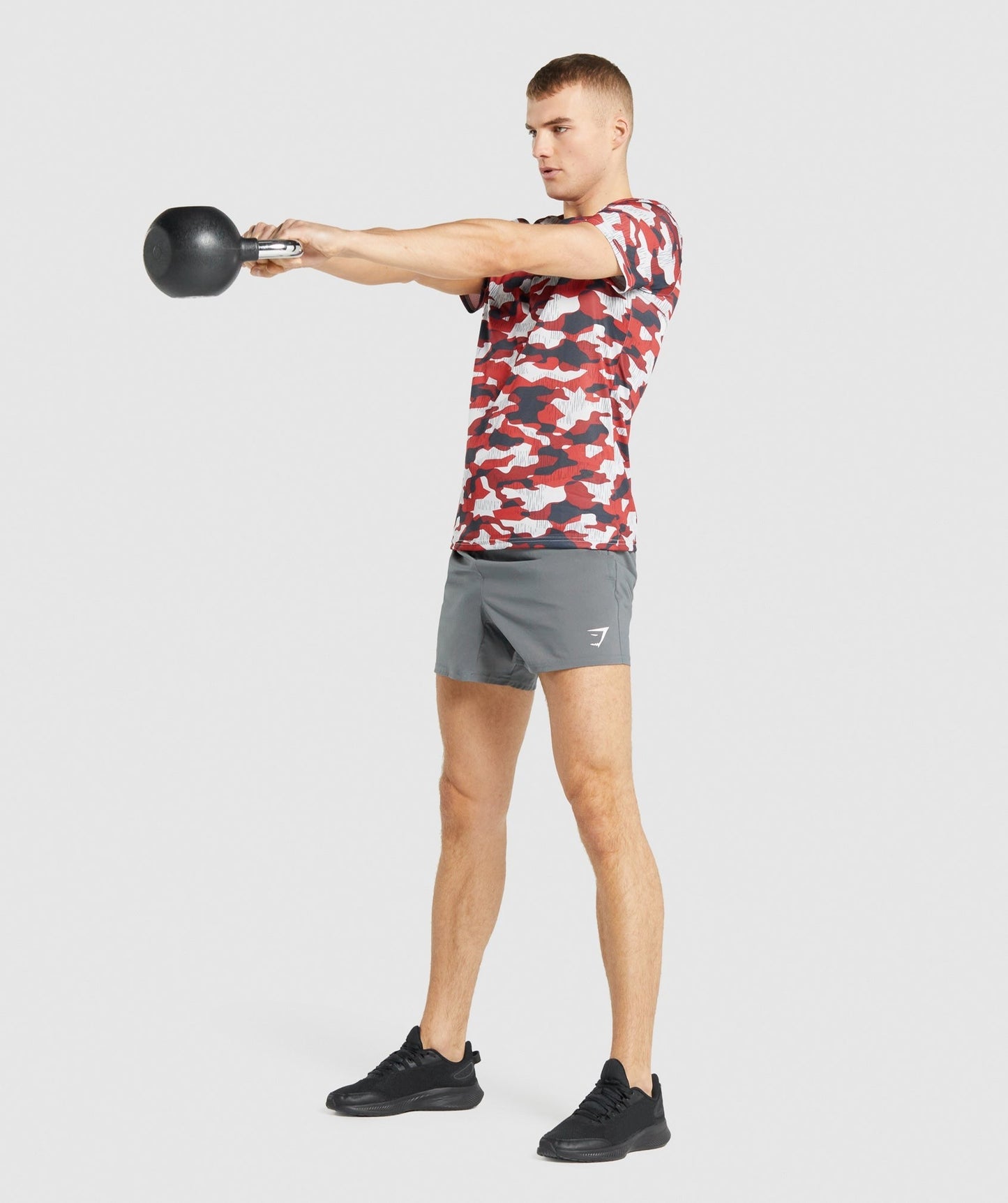 Gymshark Arrival T-Shirt - Red Print
