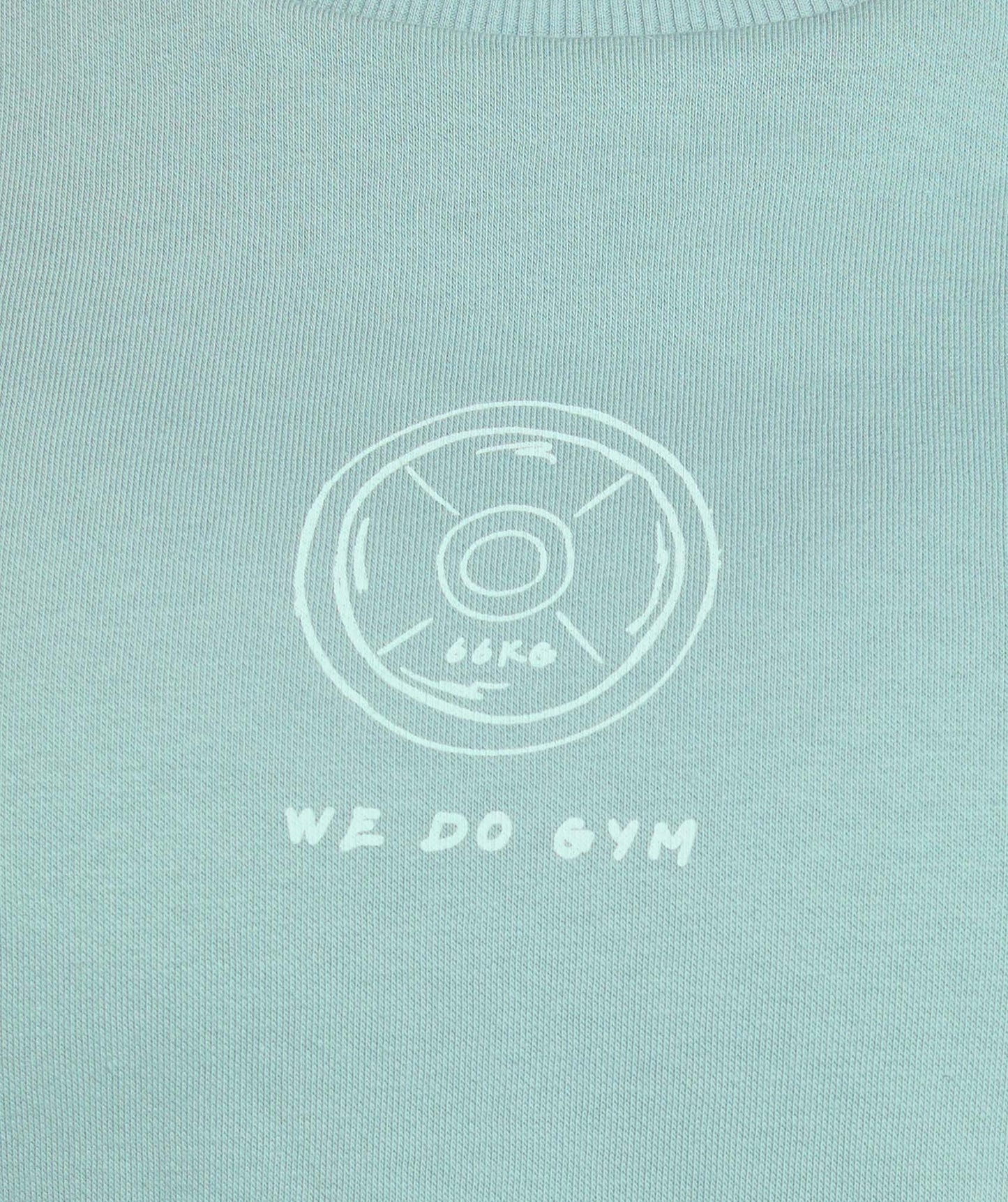 Gymshark Graphic Illustration Pullover - Celeste Blue