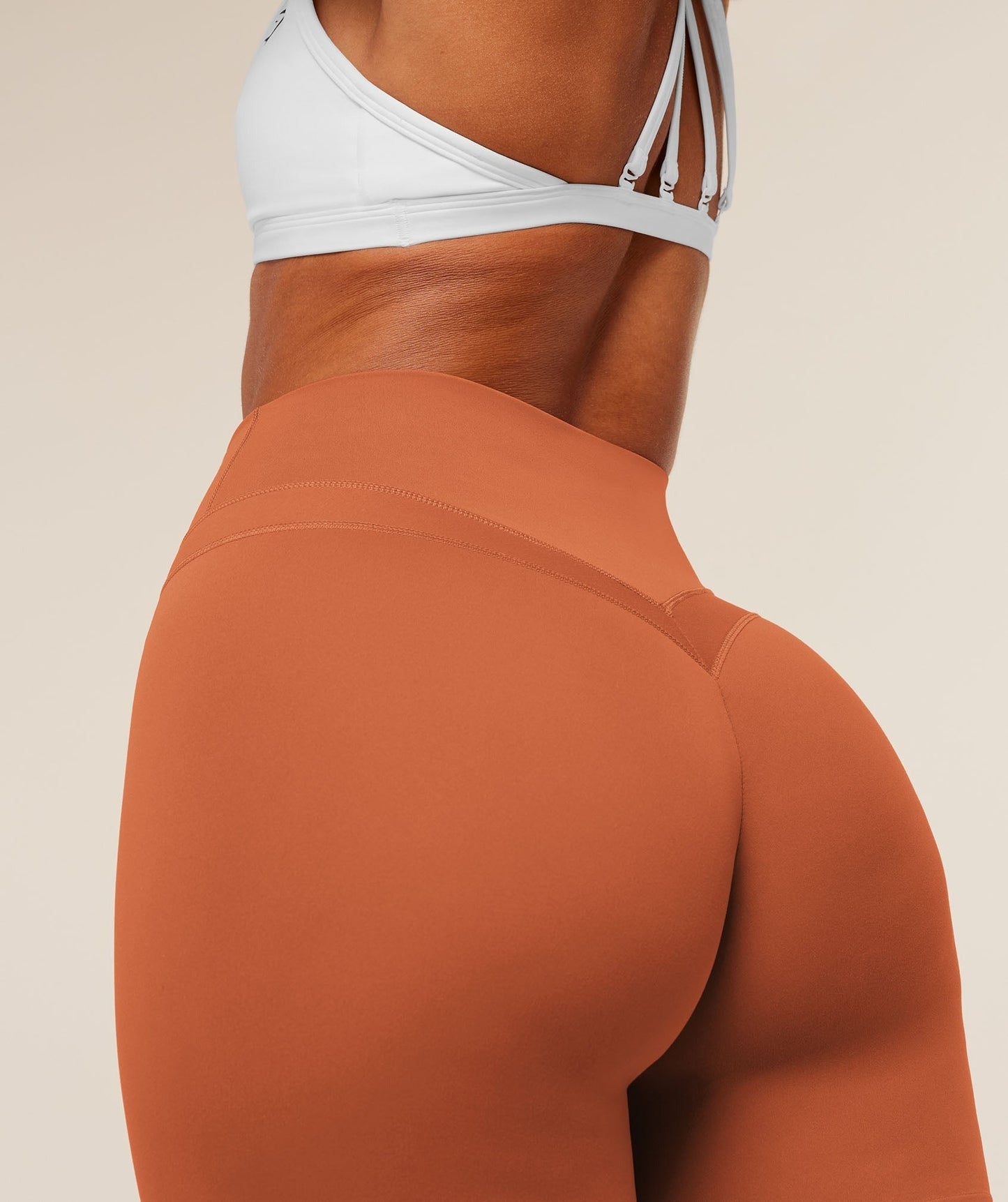 Gymshark Whitney Shorts - Terracotta Orange