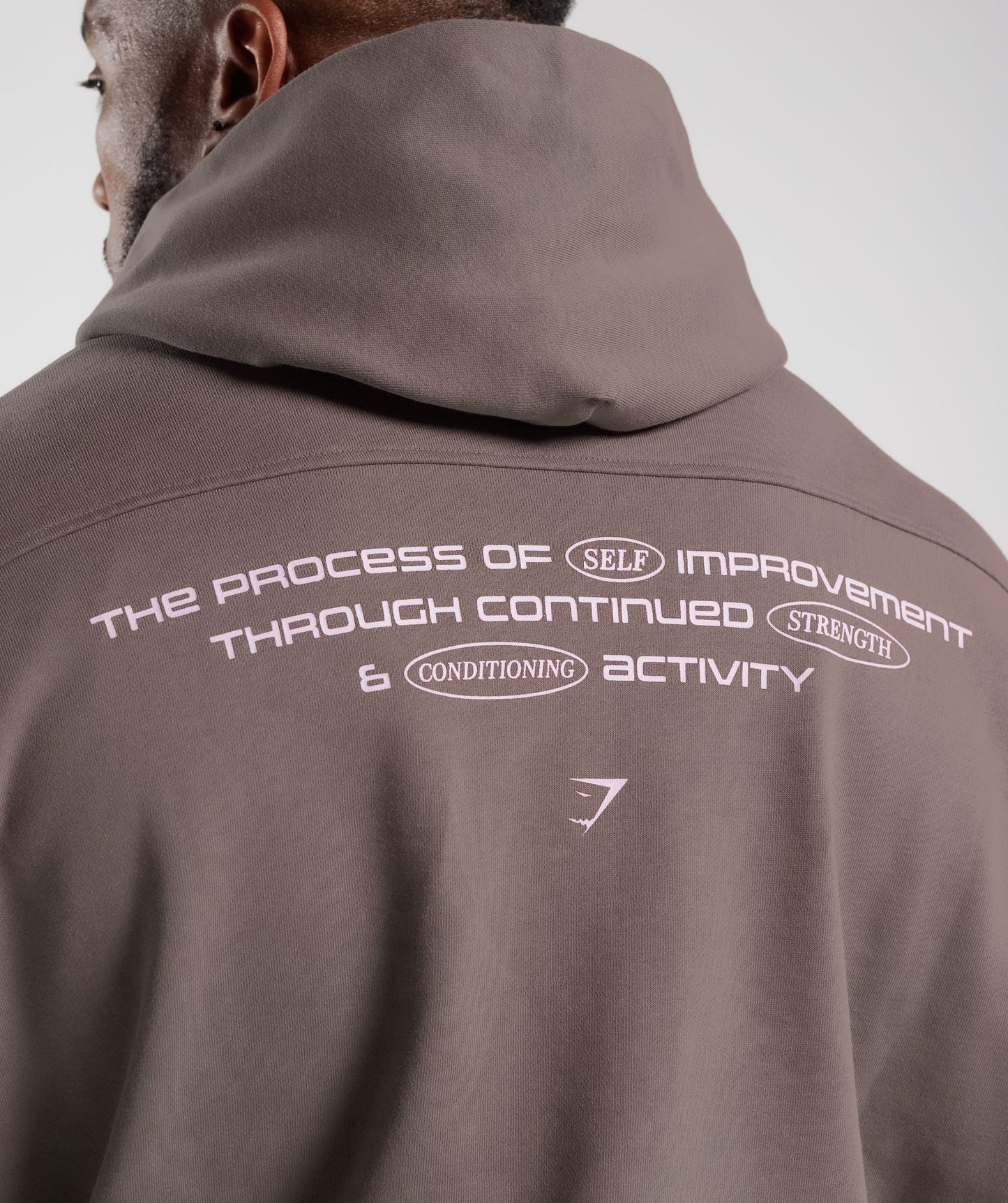Gymshark Intergalactic Lifting Hoodie - Walnut Mauve
