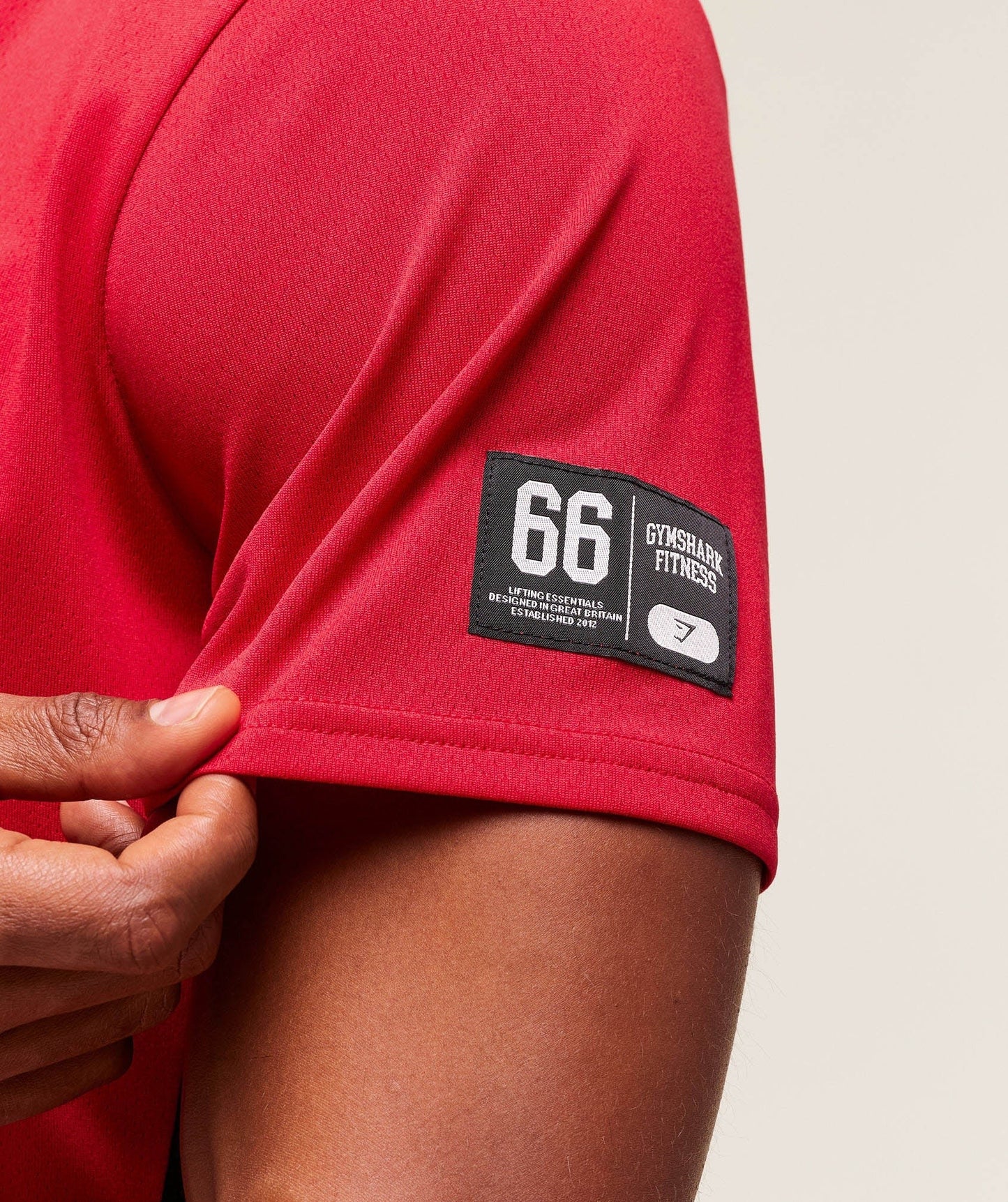 Gymshark Campus Tech T-Shirt - Conditioning Red