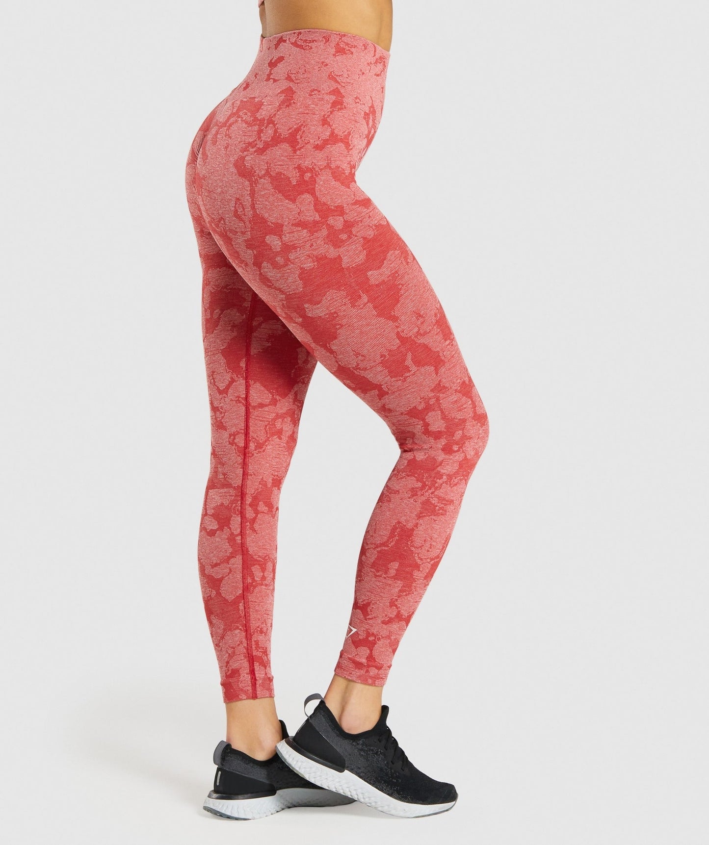 Gymshark Adapt Camo Seamless Leggings - Red