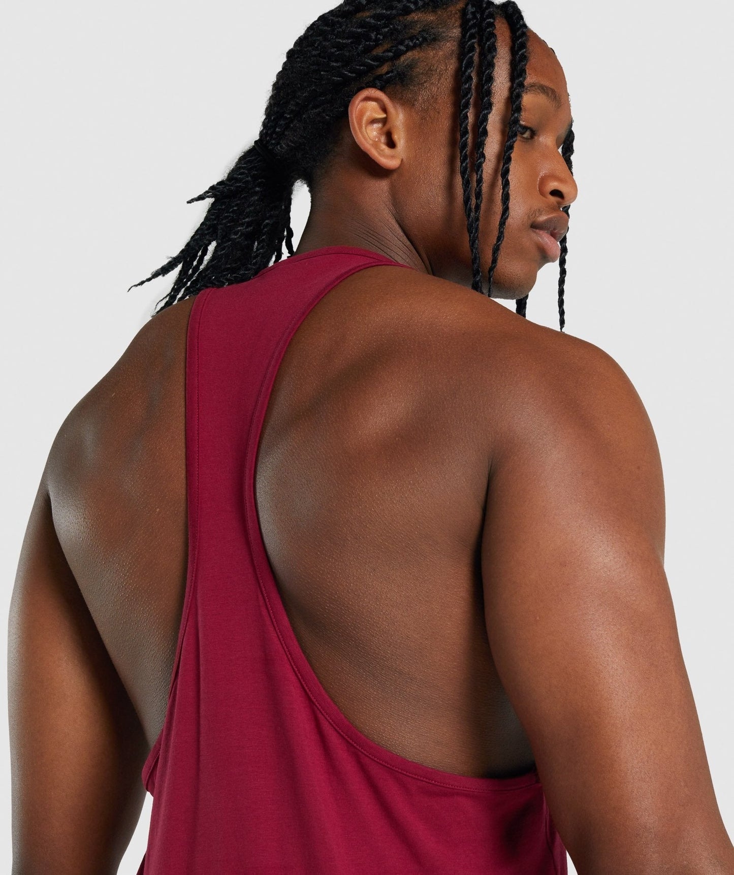 Gymshark Critical 2.0 Stringer - Burgundy