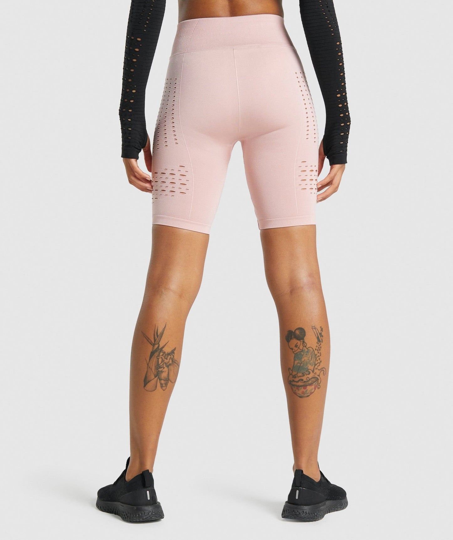 Gymshark Glow Seamless Shorts - Light Pink
