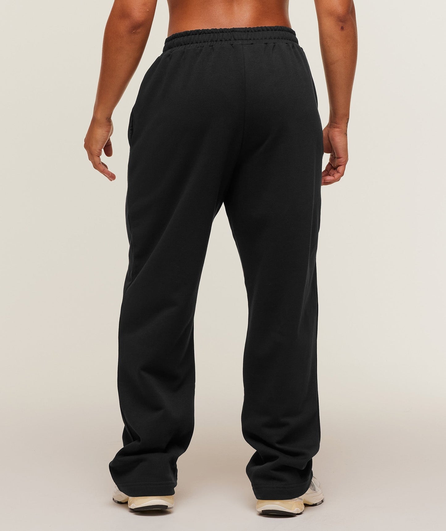 Gymshark Training Fleece Straight Leg Short Pants - Black
