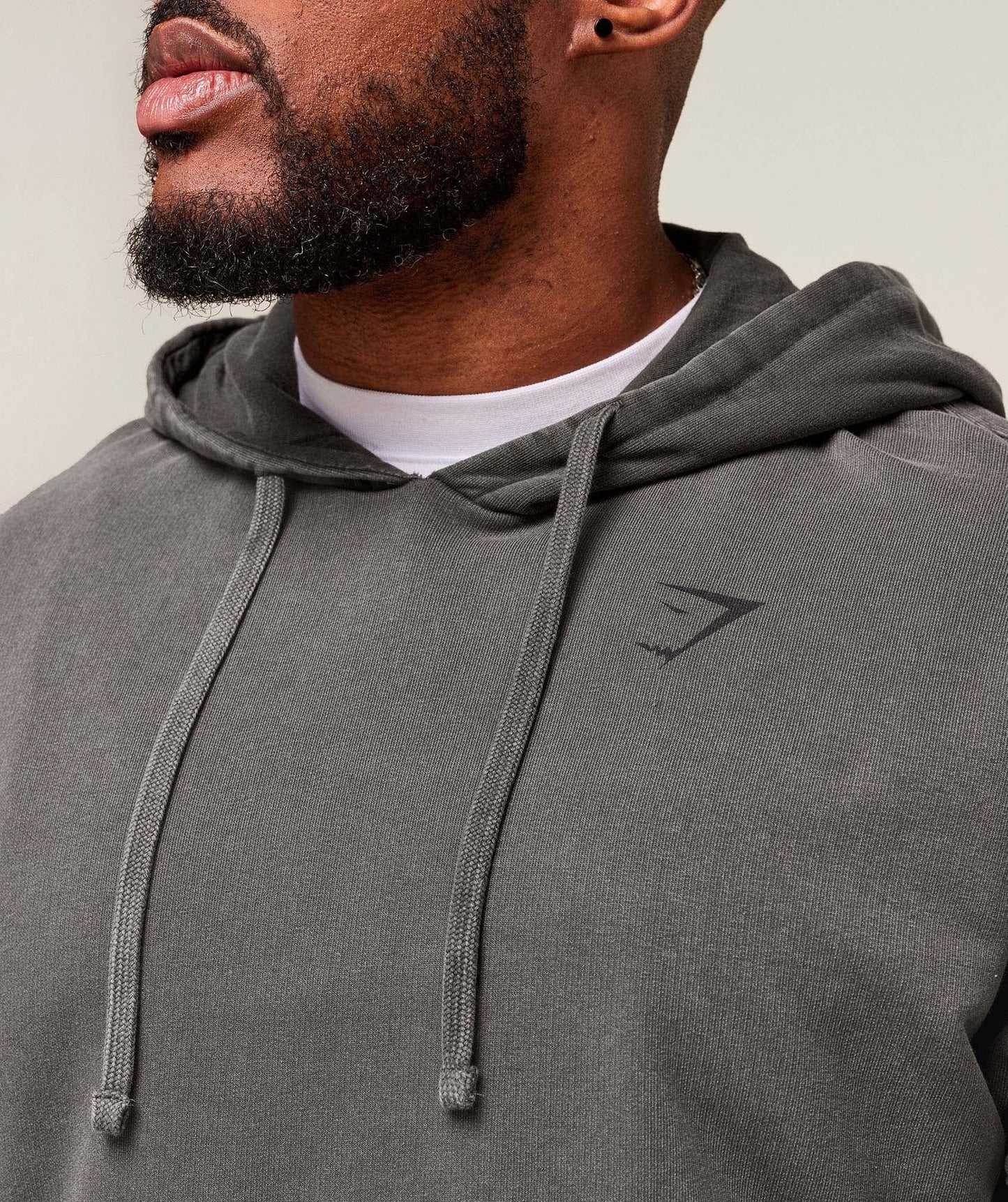 Gymshark Power Washed Hoodie - Grey