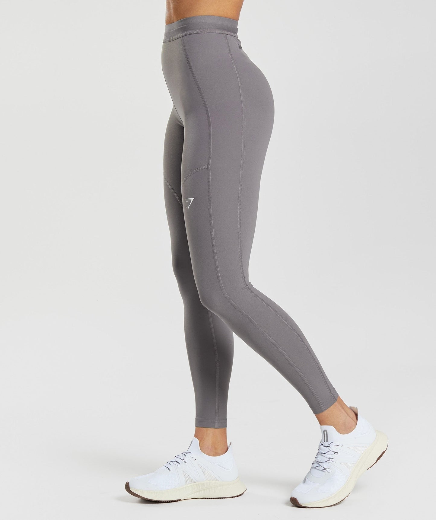 Gymshark RUNNING LEGGINGS - Titanium Grey