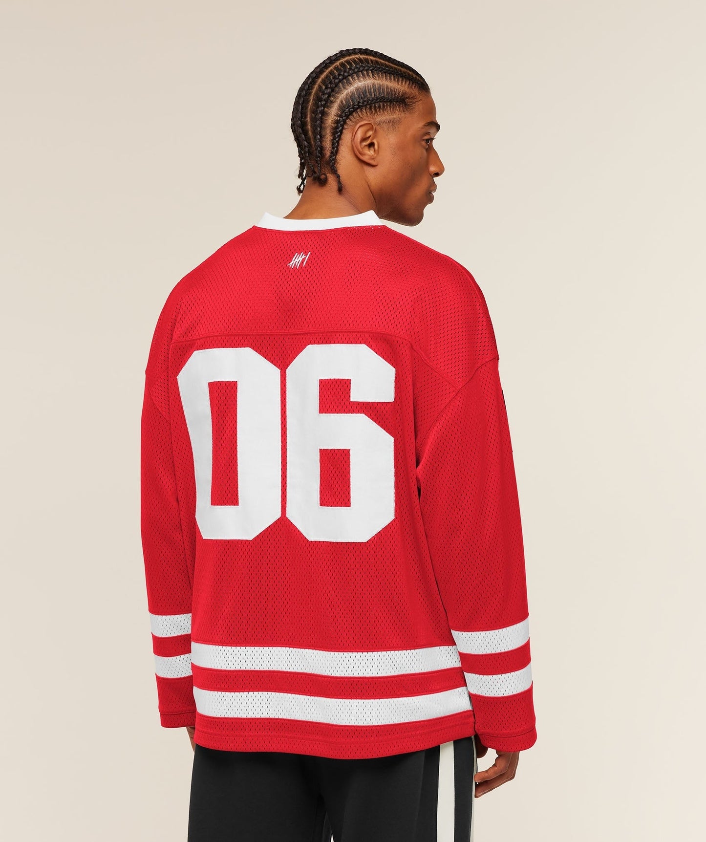Gymshark x CBUM Hockey Jersey - Crimson Red