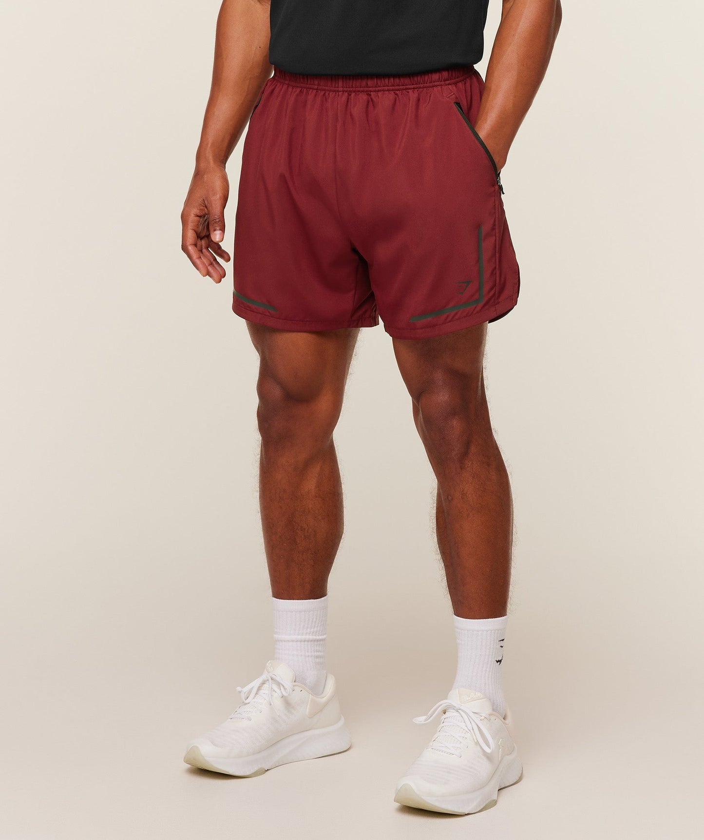 Gymshark Movement Sport 5" Shorts - Sets Red