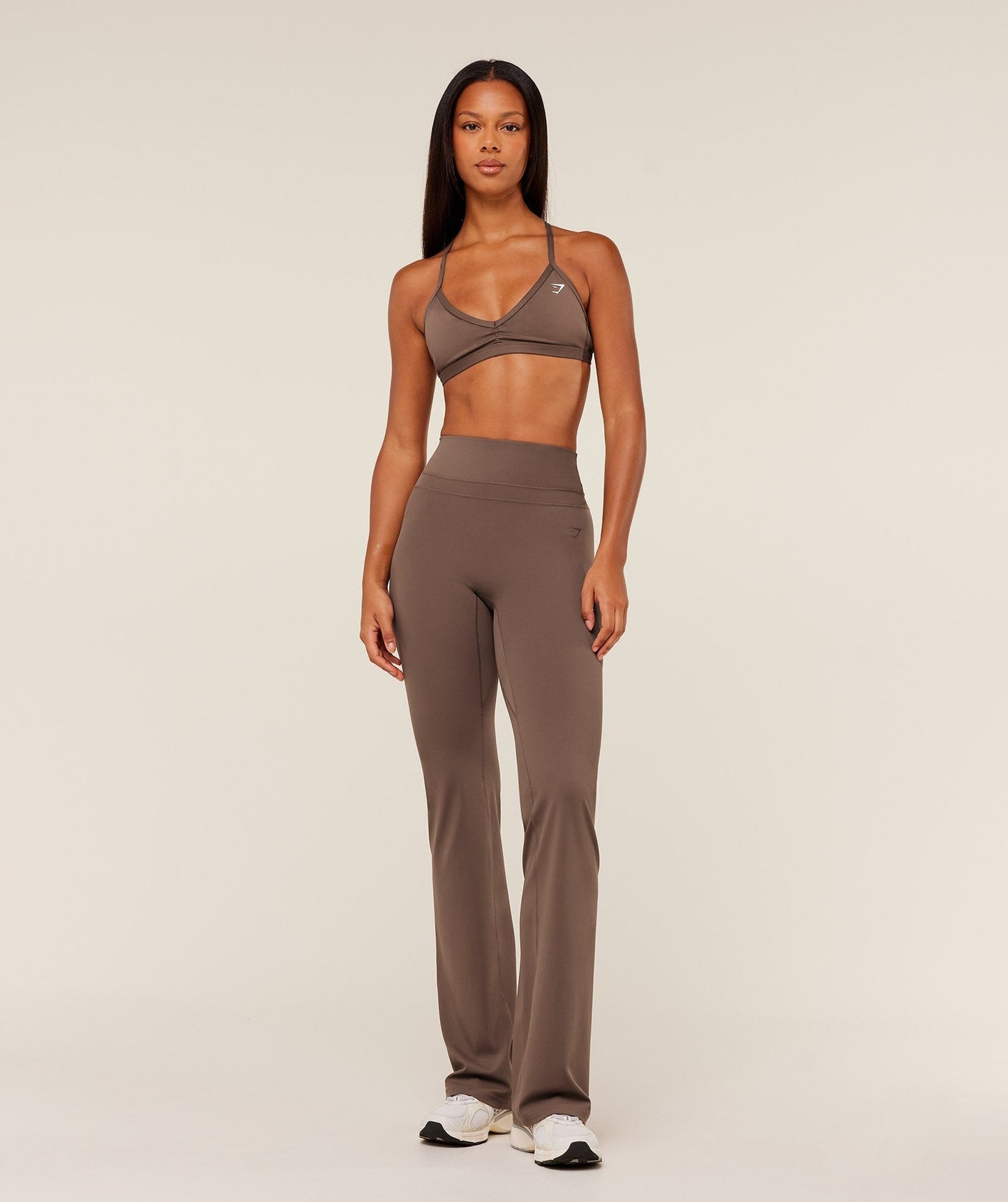 Gymshark Whitney Tall Flared Legging - Soft Brown