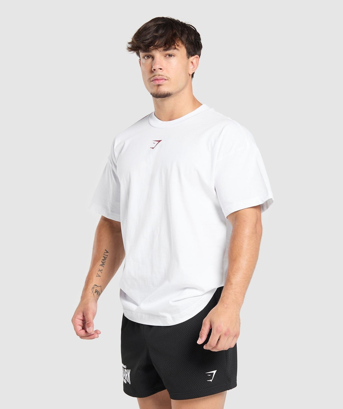 Gymshark Strength Department Graphic T-Shirt - White