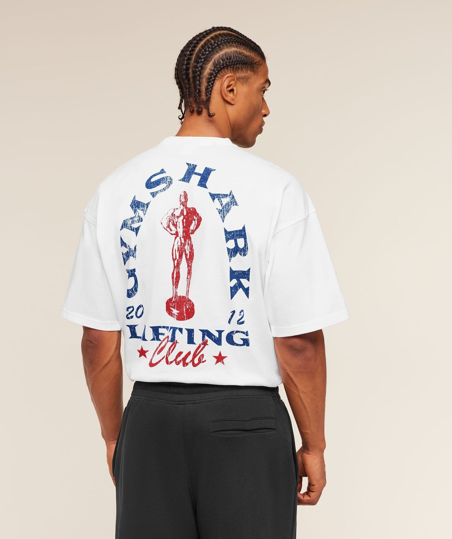 Gymshark Trophy Graphic T-Shirt - White