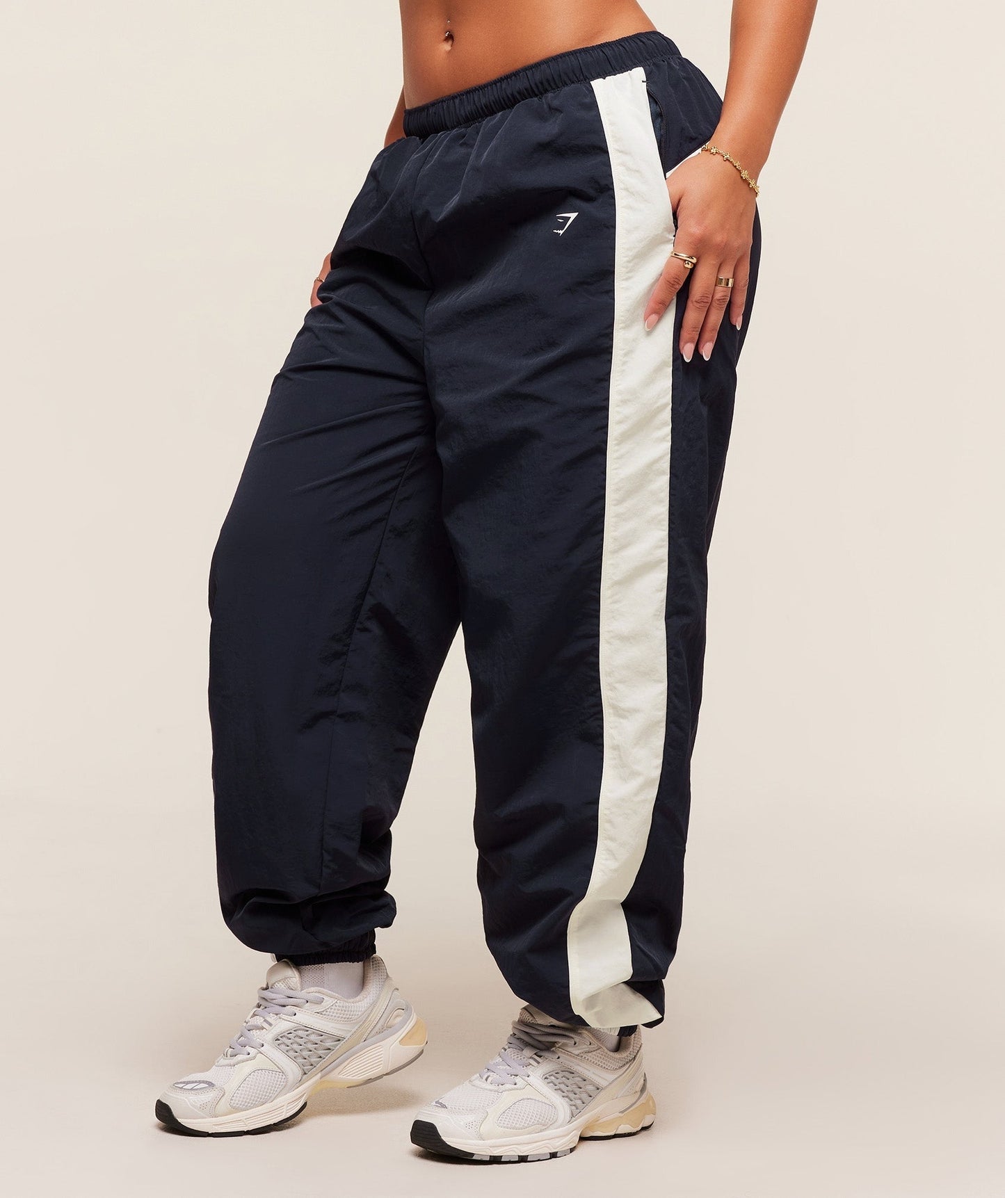 Gymshark x Analis Woven Track Pants - Midnight Blue