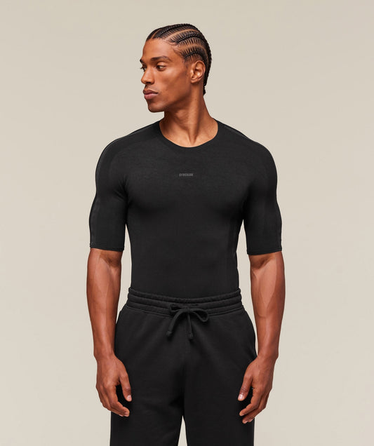 Gymshark everywear Warp Knit T-Shirt - Black