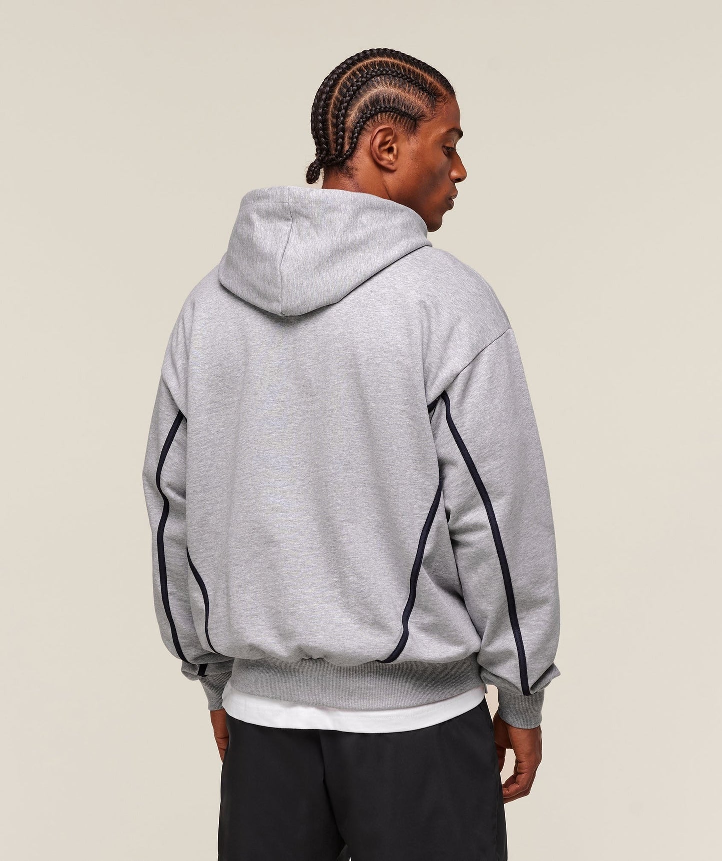 Gymshark GSLC Hoodie - Light Grey Core Marl