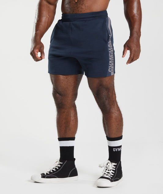 Gymshark Bold React 5" Shorts - Navy