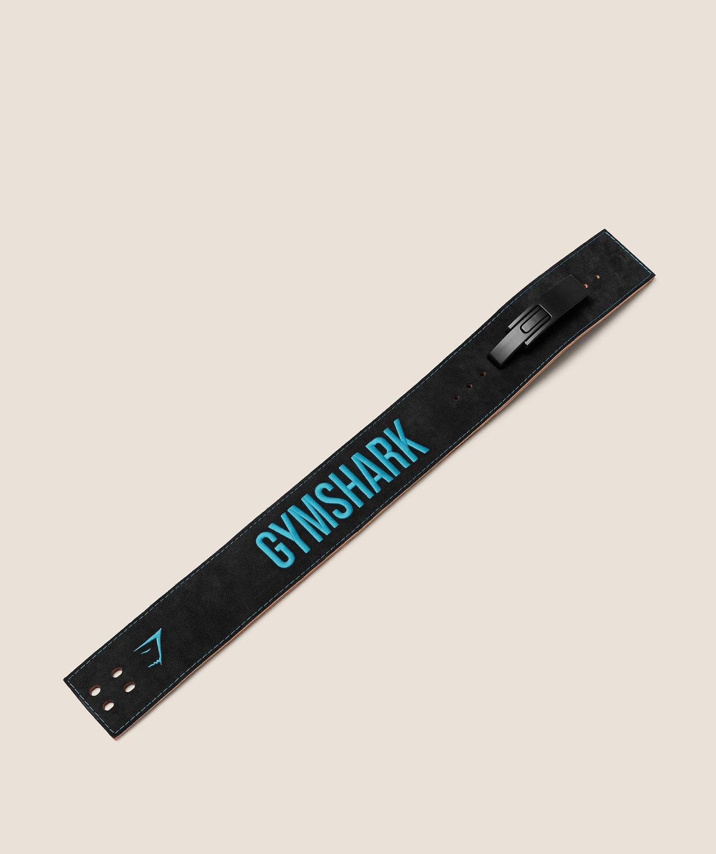 Gymshark Lever Lifting Belt - Black/Brand Blue