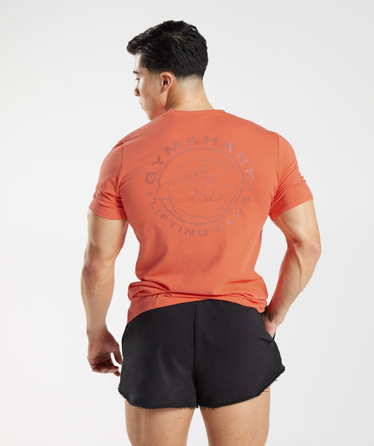 Gymshark Legacy T-Shirt - Aerospace Orange