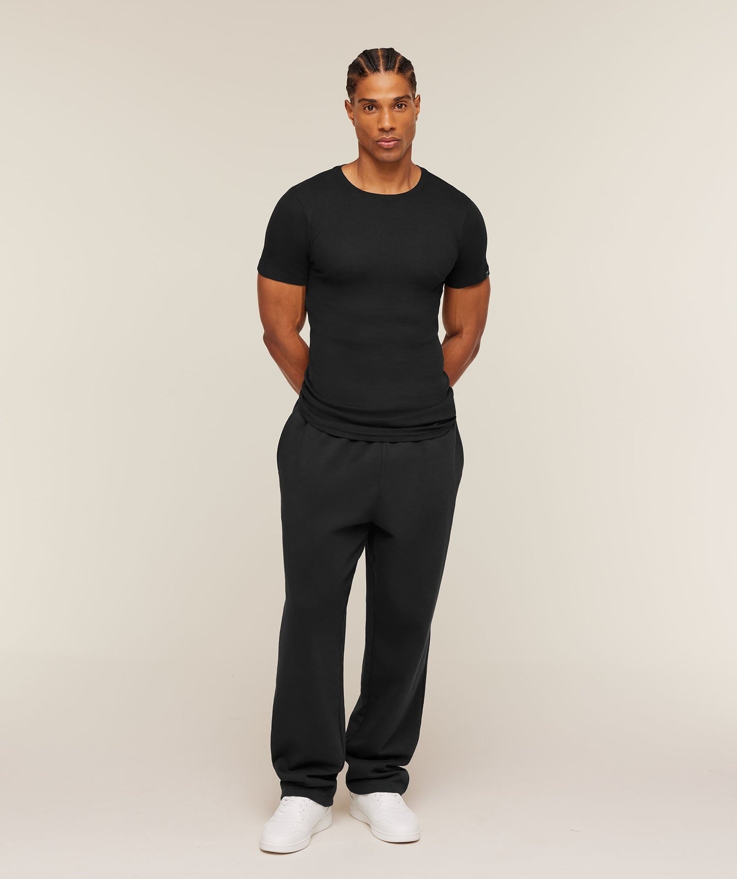 Gymshark Ribbed T-Shirt - Black