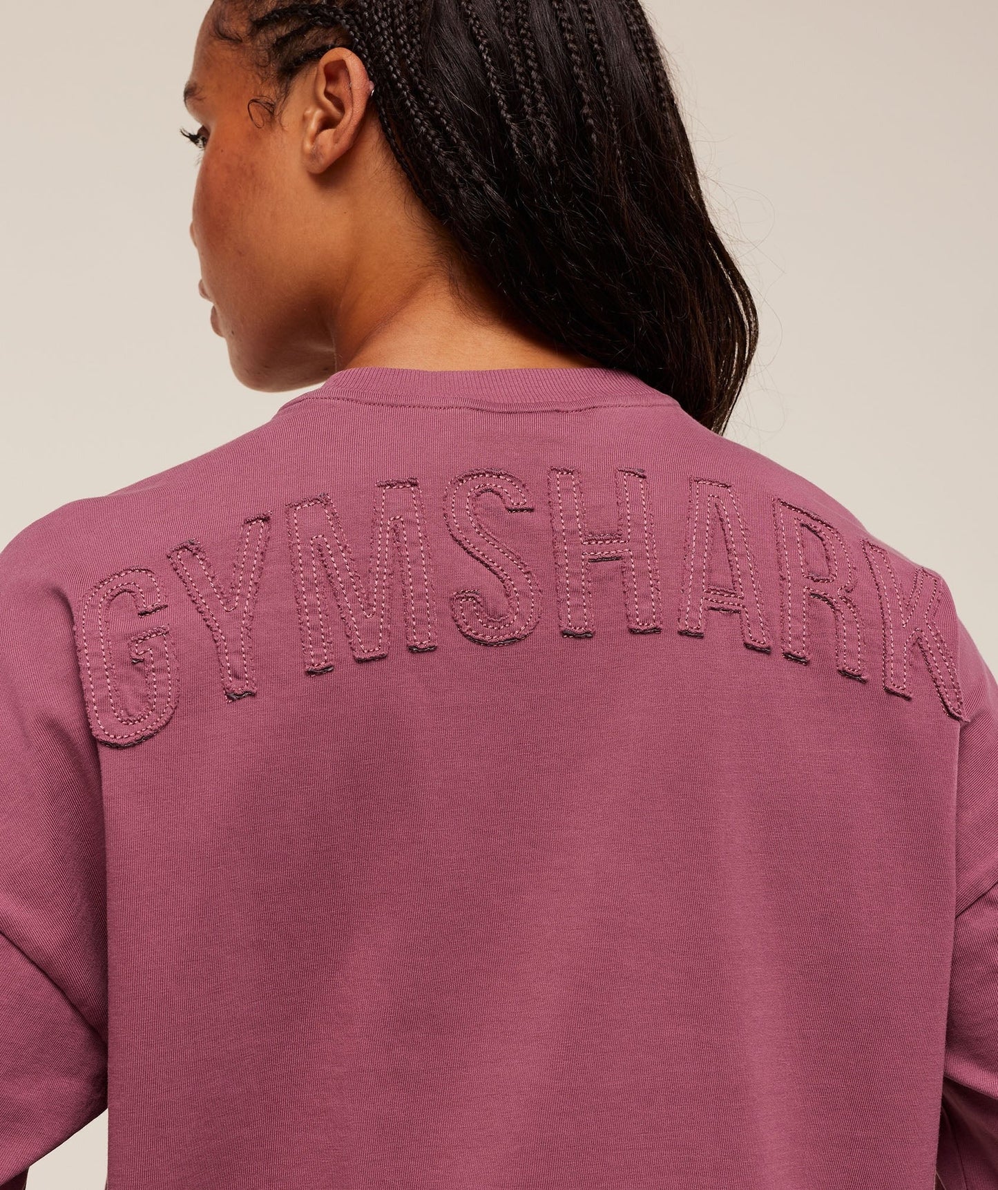 Gymshark Power Washed Oversized T-Shirt - Reset Pink/Acid Wash