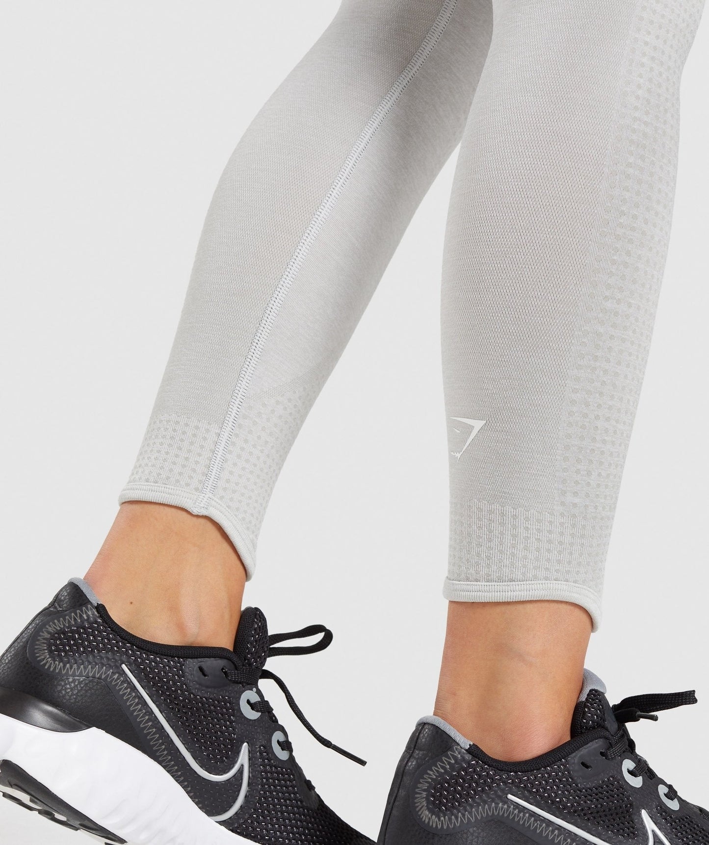 DNU - Gymshark Vital Rise Seamless Leggings - Light Grey Marl