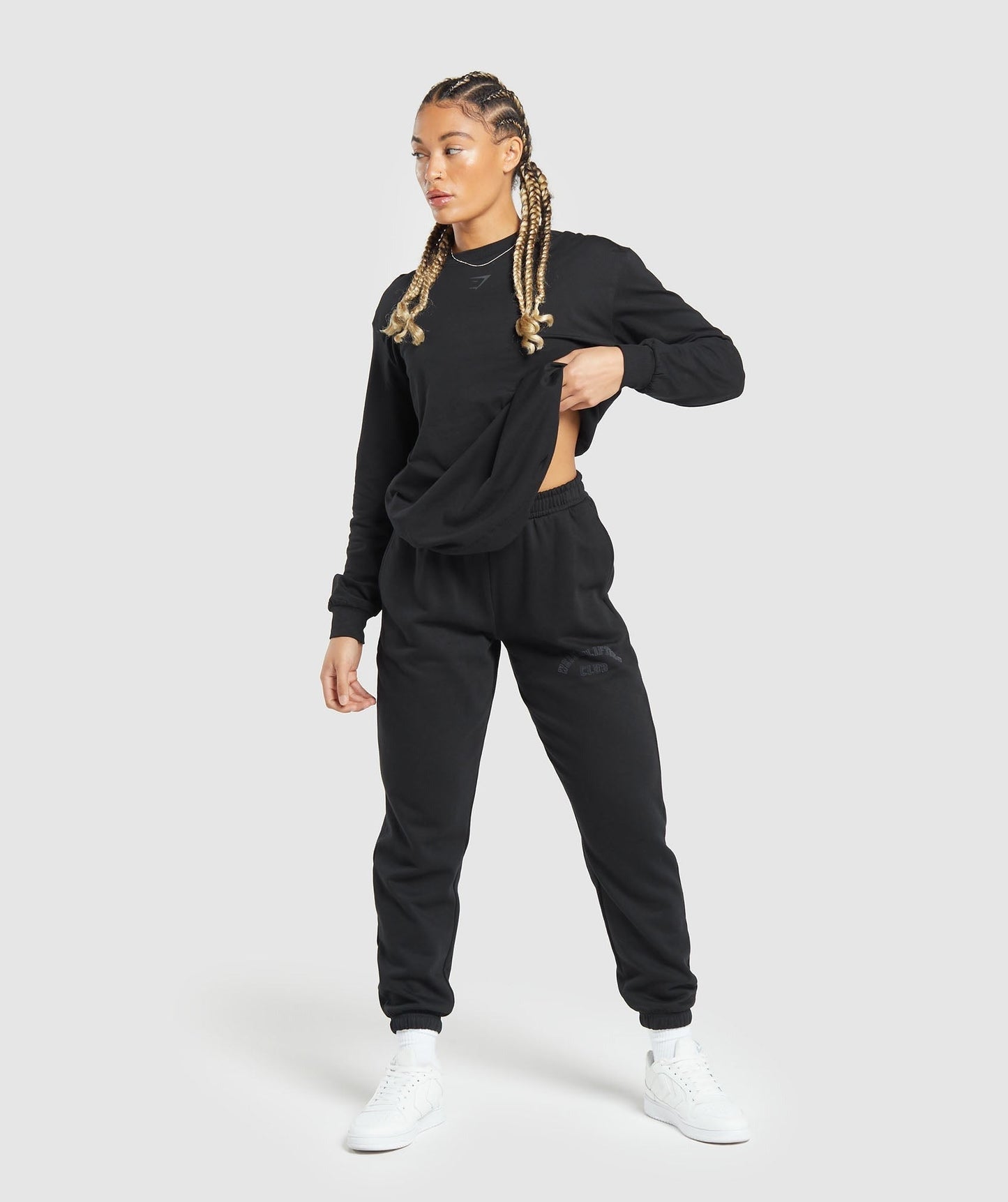 Gymshark Weightlifting Long Sleeve Top - Black