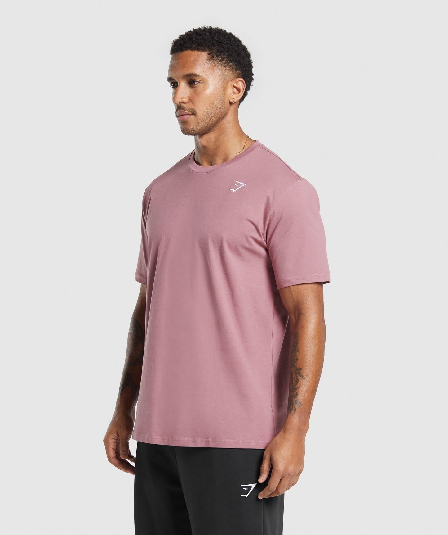 Gymshark Crest T-Shirt - Calm Pink