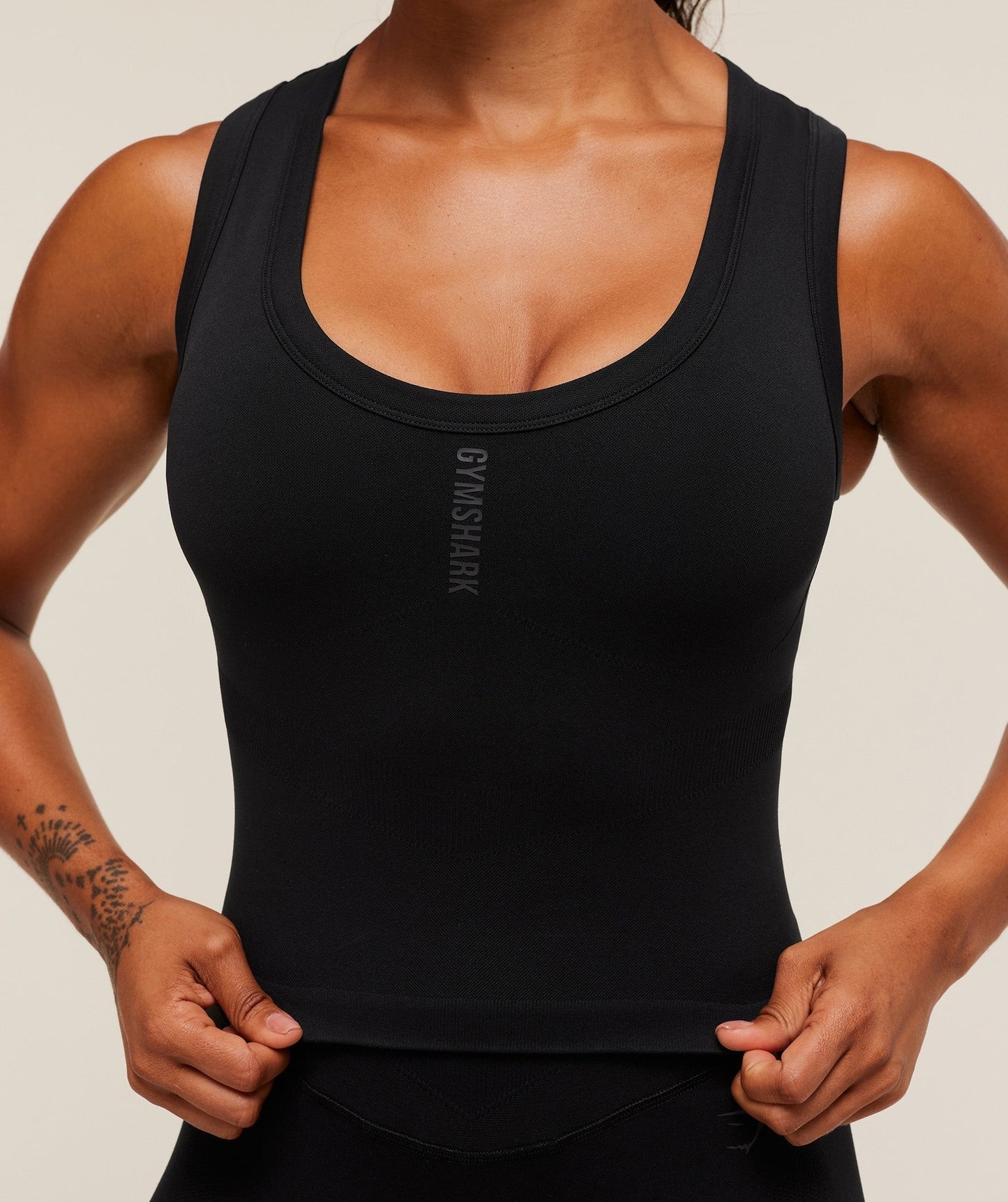 Gymshark Activate Seamless Tank - Black