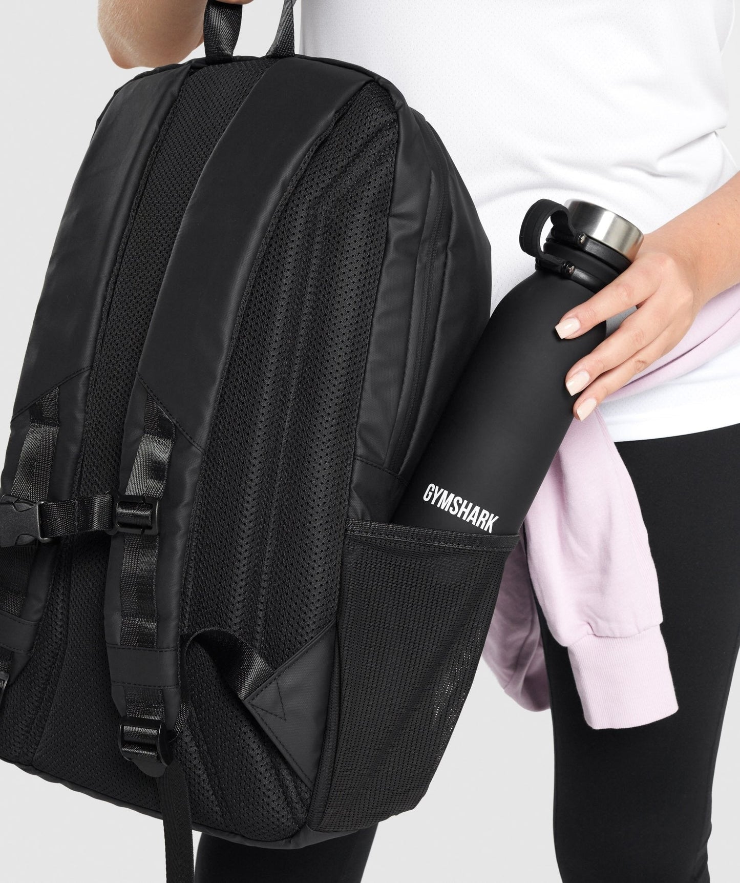 Gymshark X-Series 0.1. Backpack - Black/Pink