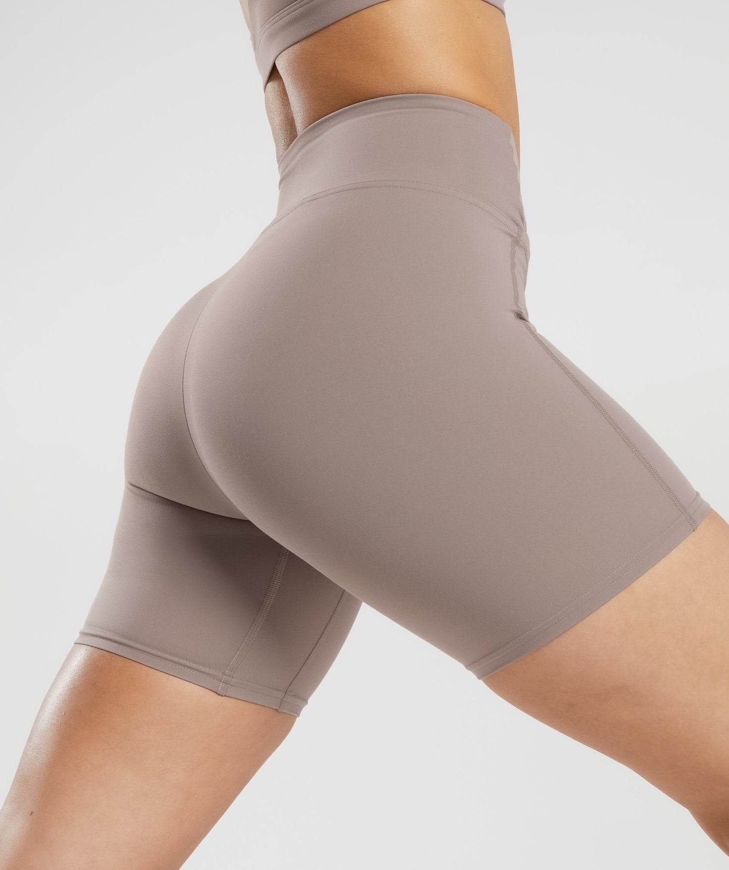 Gymshark Crossover Shorts - Washed Mauve