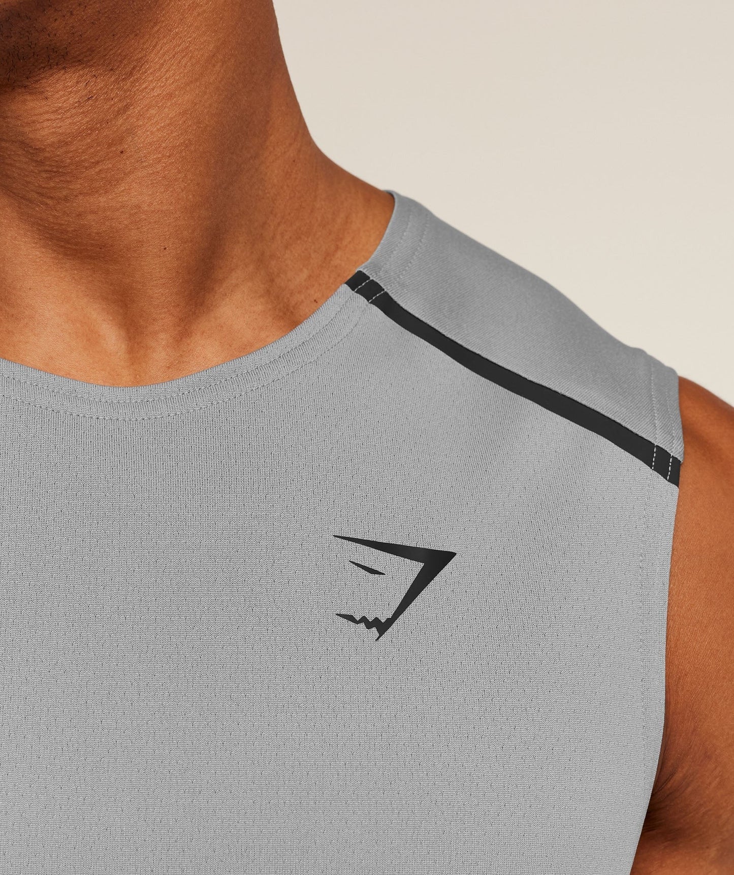 Gymshark Arrival Contrast Tank - Smokey Grey / Grey