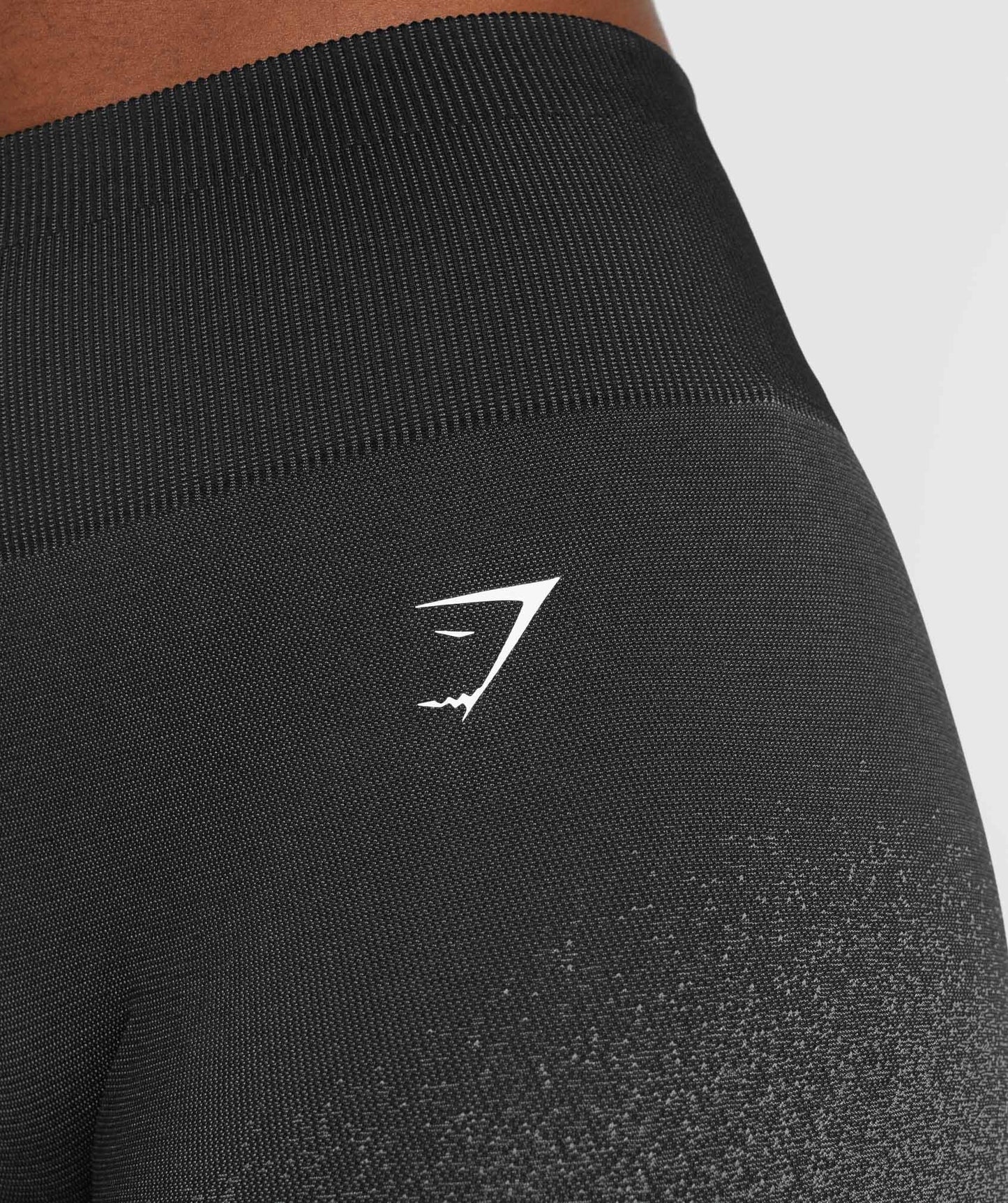 Gymshark Adapt Ombre Seamless Cycling Shorts - Black/Grey