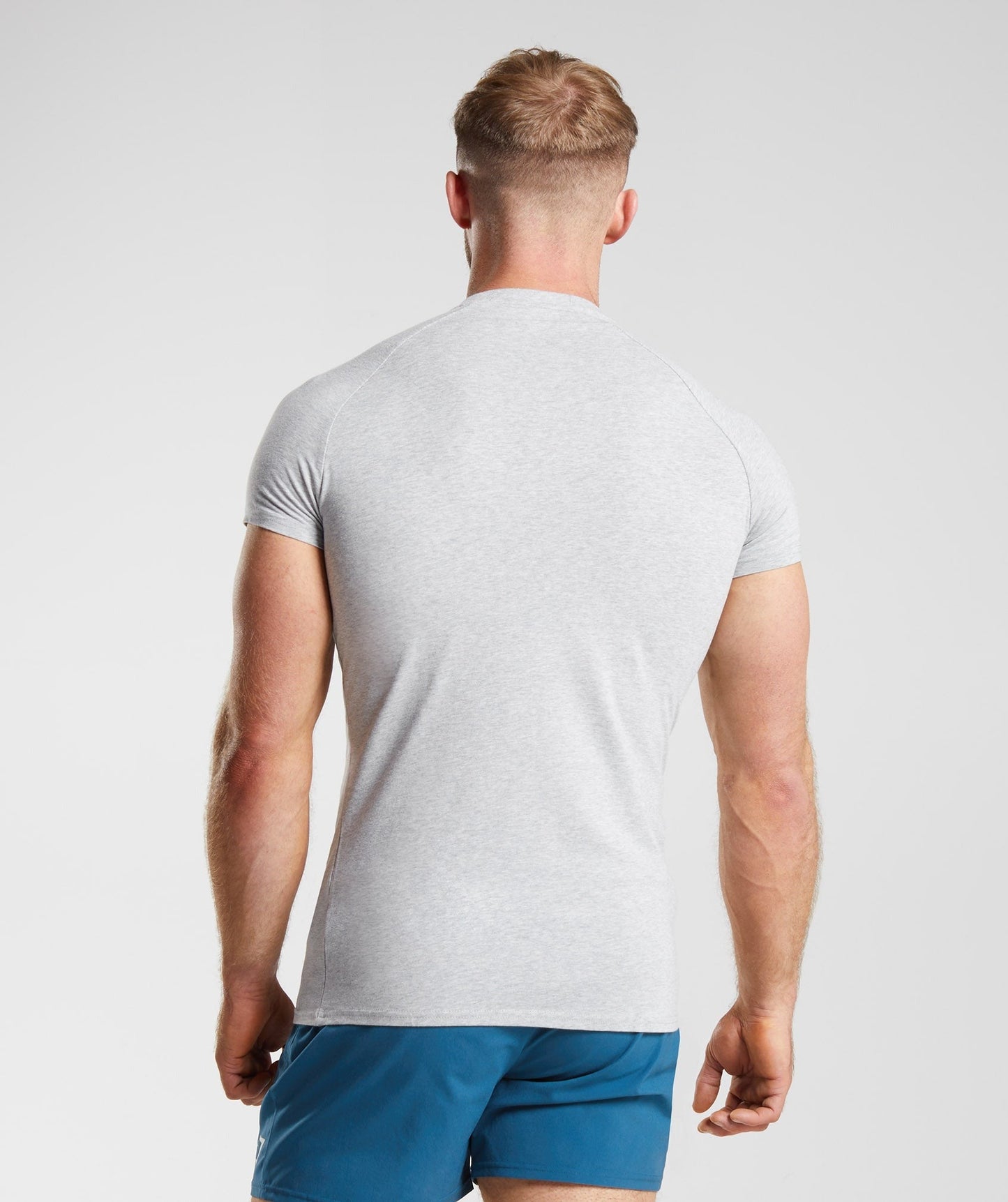 Gymshark Apollo T-Shirt - Light Grey Marl