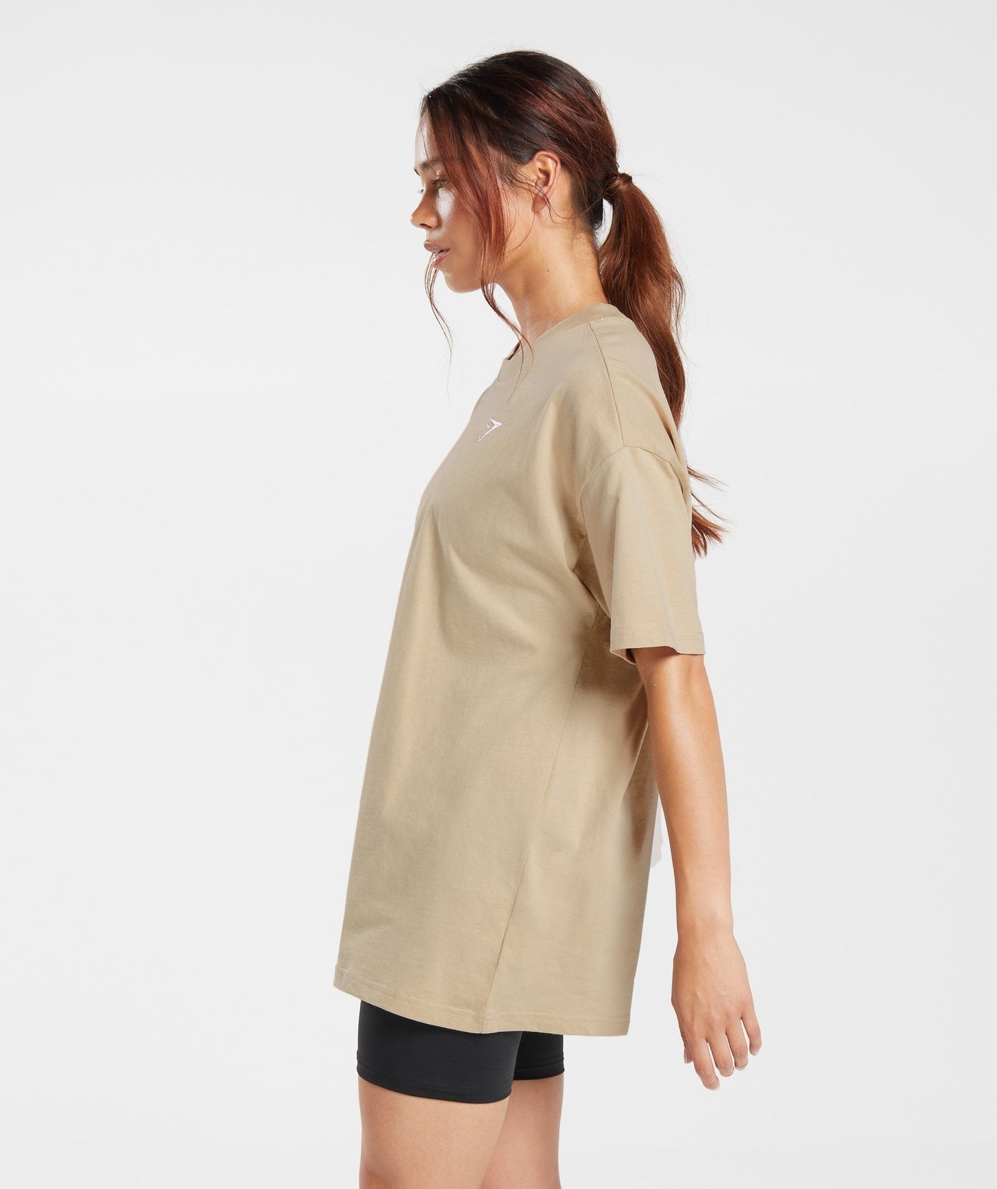 Gymshark Training Oversized T-Shirt - Desert Beige