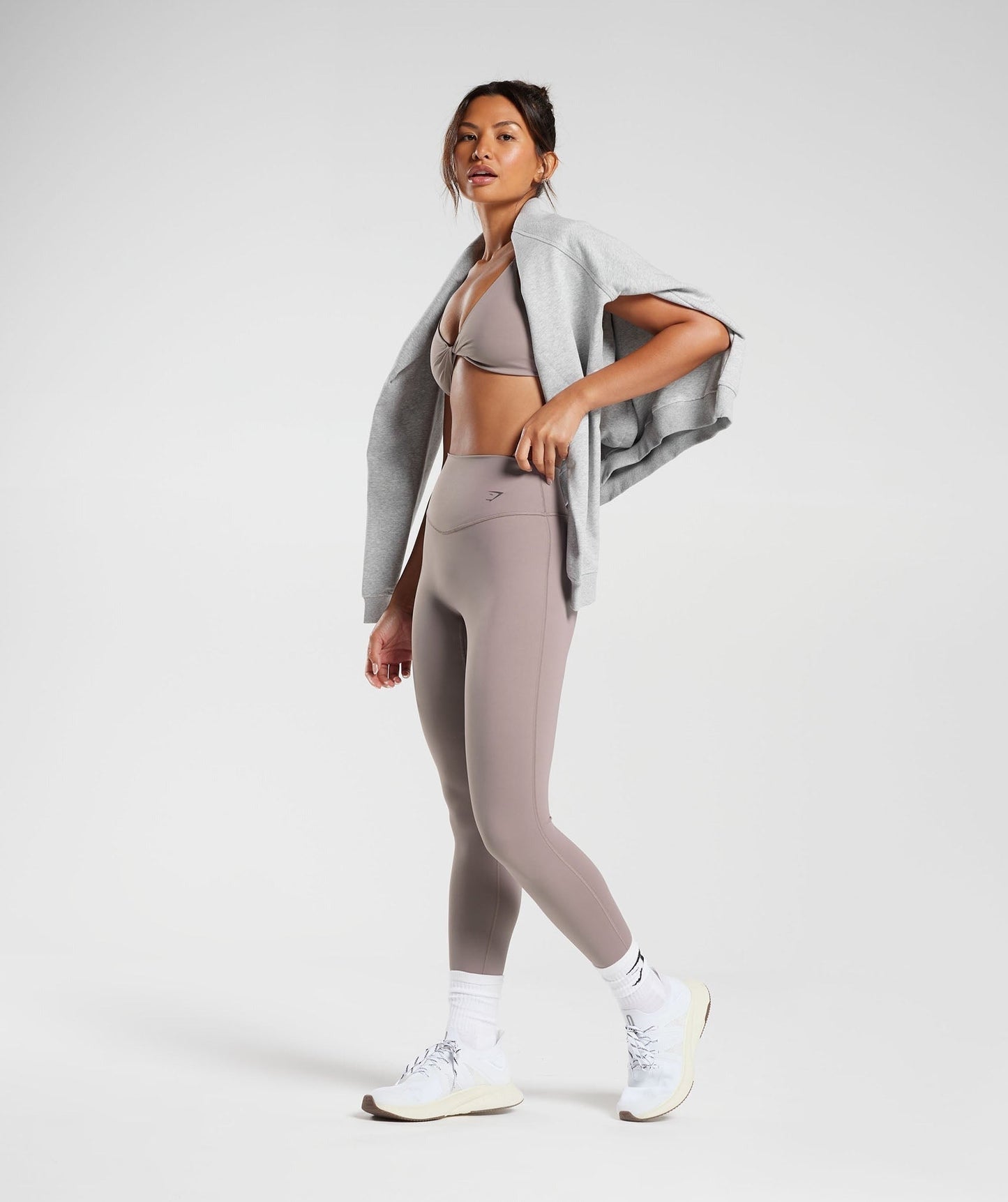 Gymshark Elevate Leggings - Washed Mauve
