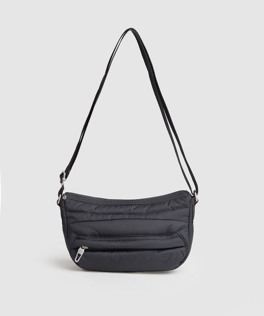 Gymshark Premium Lifestyle Shoulder Bag - Onyx Grey