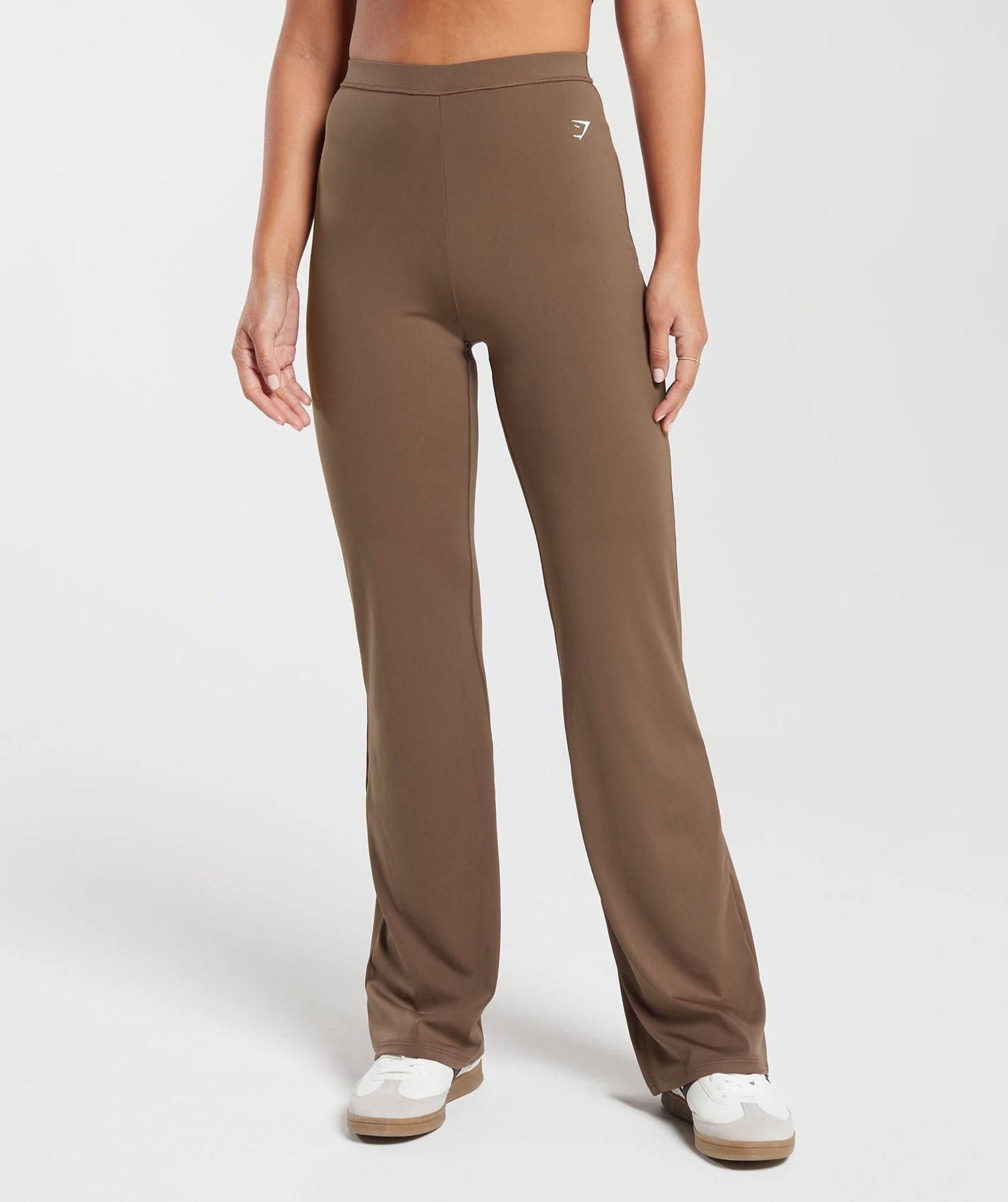 Gymshark Everyday Regular Flared Leggings - Soft Brown