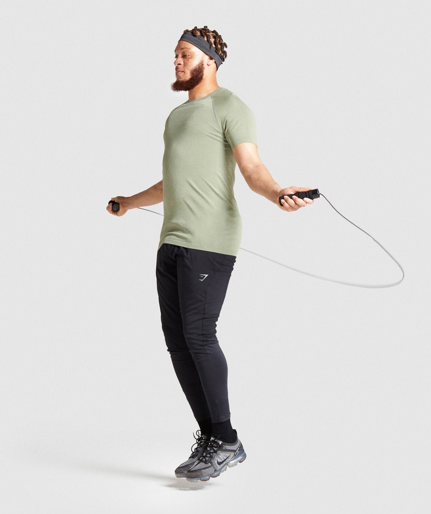 Gymshark Aspect Lightweight Seamless T-Shirt - Light Green