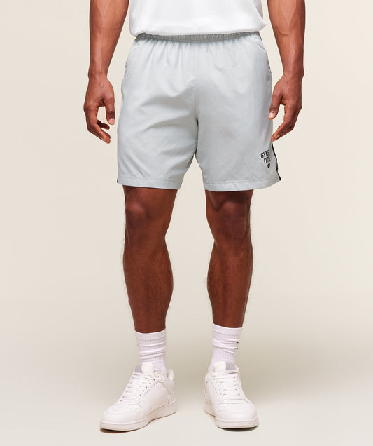Gymshark Campus 7" Shorts - Light Grey