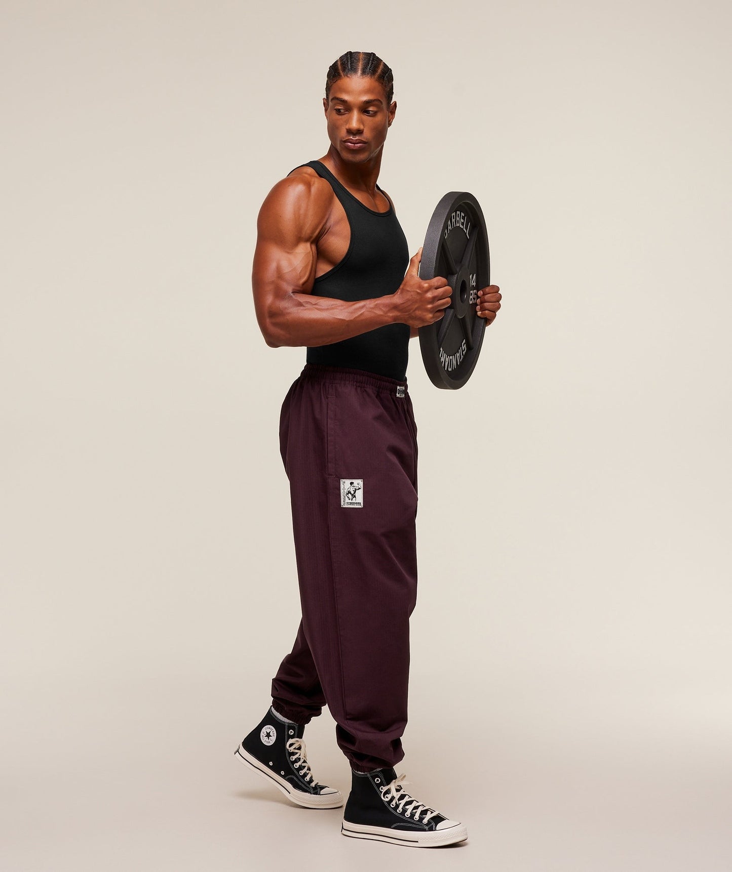 Gymshark Pumper Pants - Cherry Purple