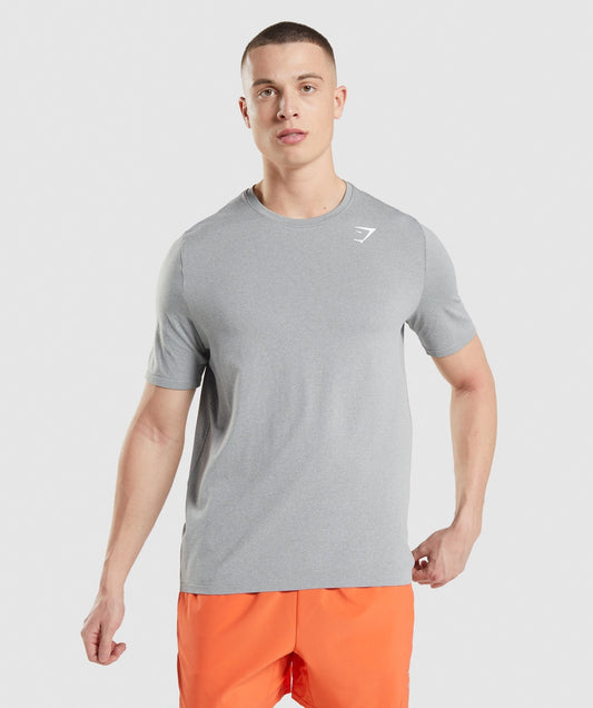 Gymshark Arrival Seamless Short Sleeve T-Shirt - Grey