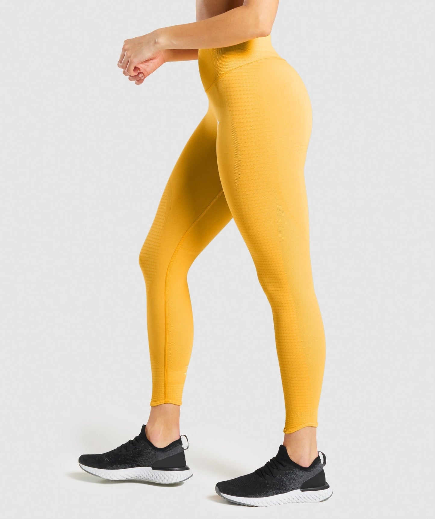 DNU - Gymshark Vital Rise Seamless Leggings - Yellow Marl