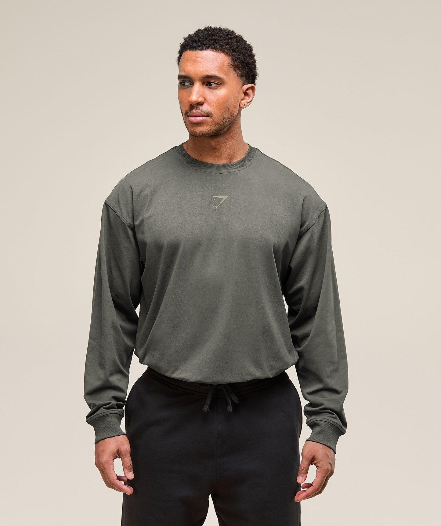 Gymshark Power Long Sleeve T-Shirt - Strength Green