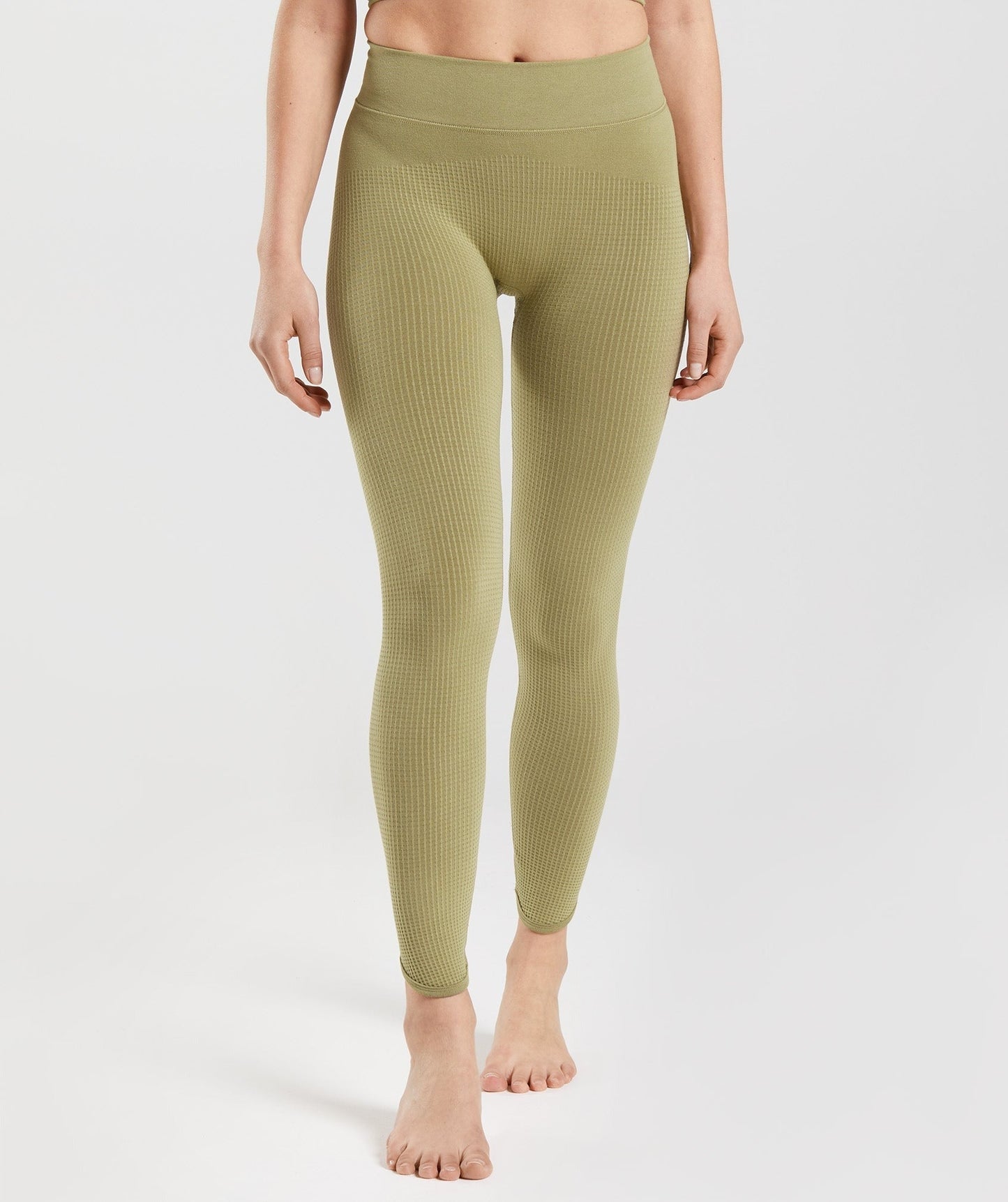 Gymshark Pause Seamless Leggings - Griffin Green